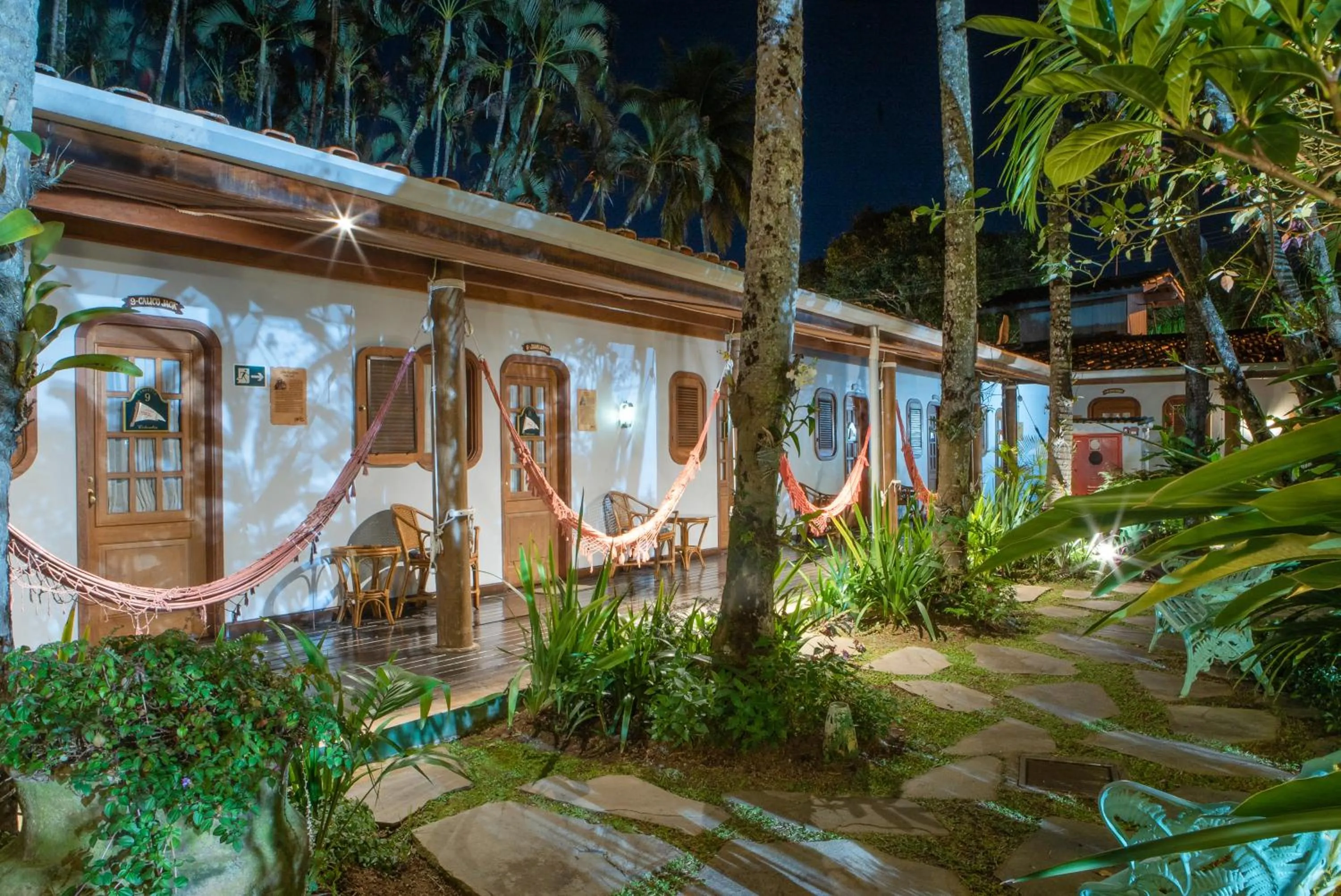 Patio in Plaza Inn Pousada do Capitão