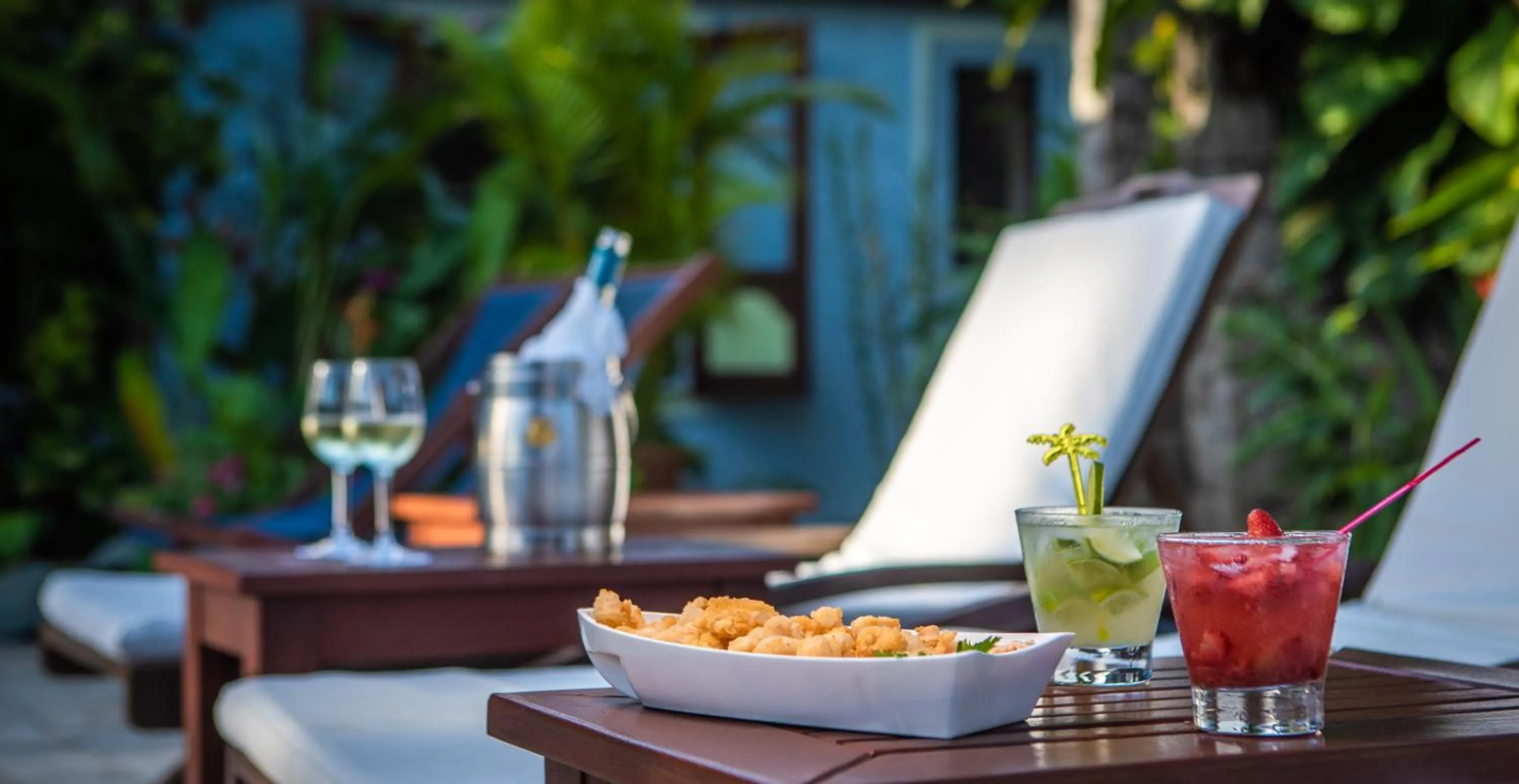 Food and drinks in Plaza Inn Pousada do Capitão