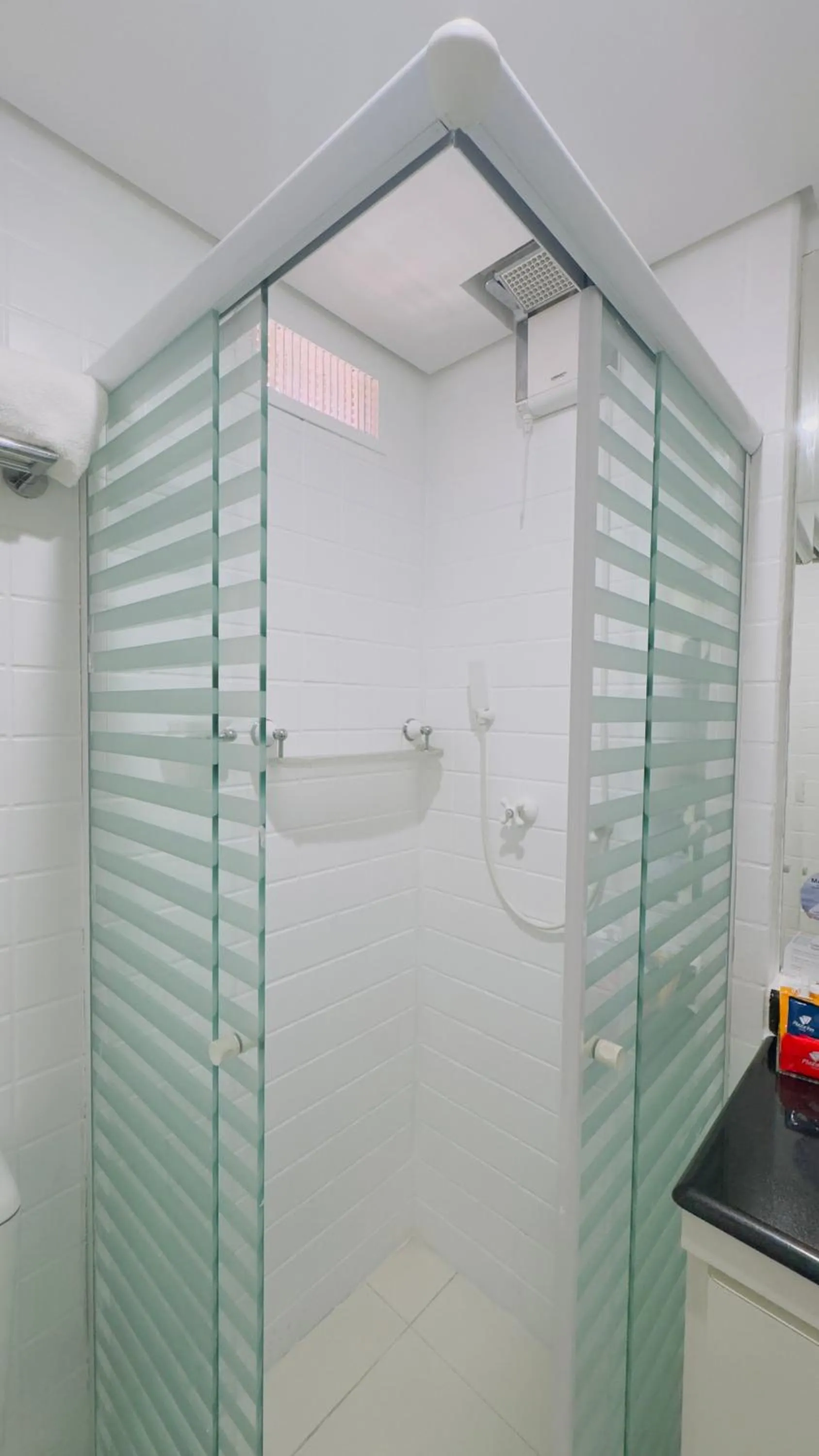 Shower in Plaza Inn American Loft - Barra Funda