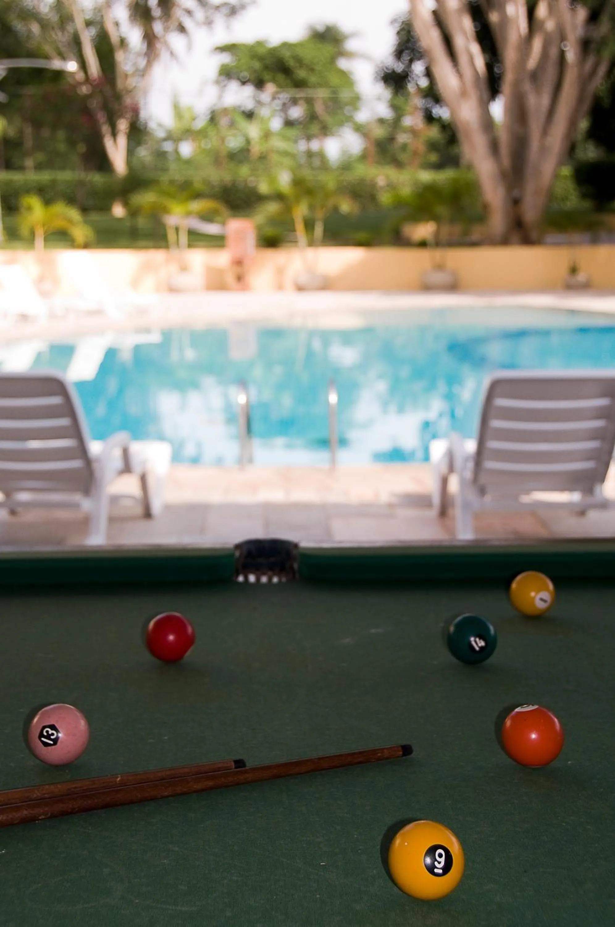 Game Room in Hotel Michelangelo