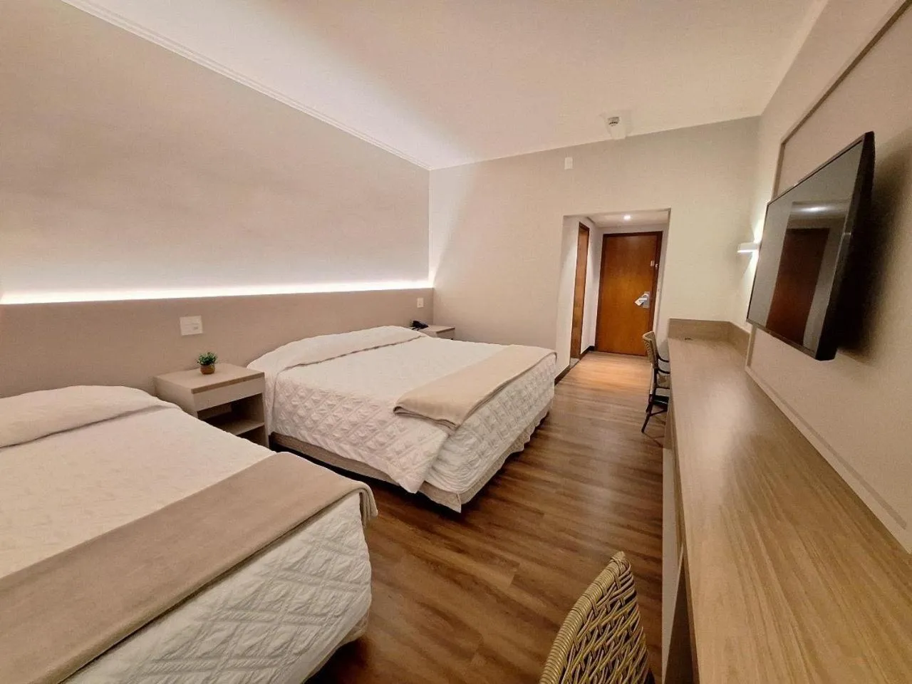 Bedroom, Bed in Hotel Nacional de Rio Preto - Distributed by Intercity