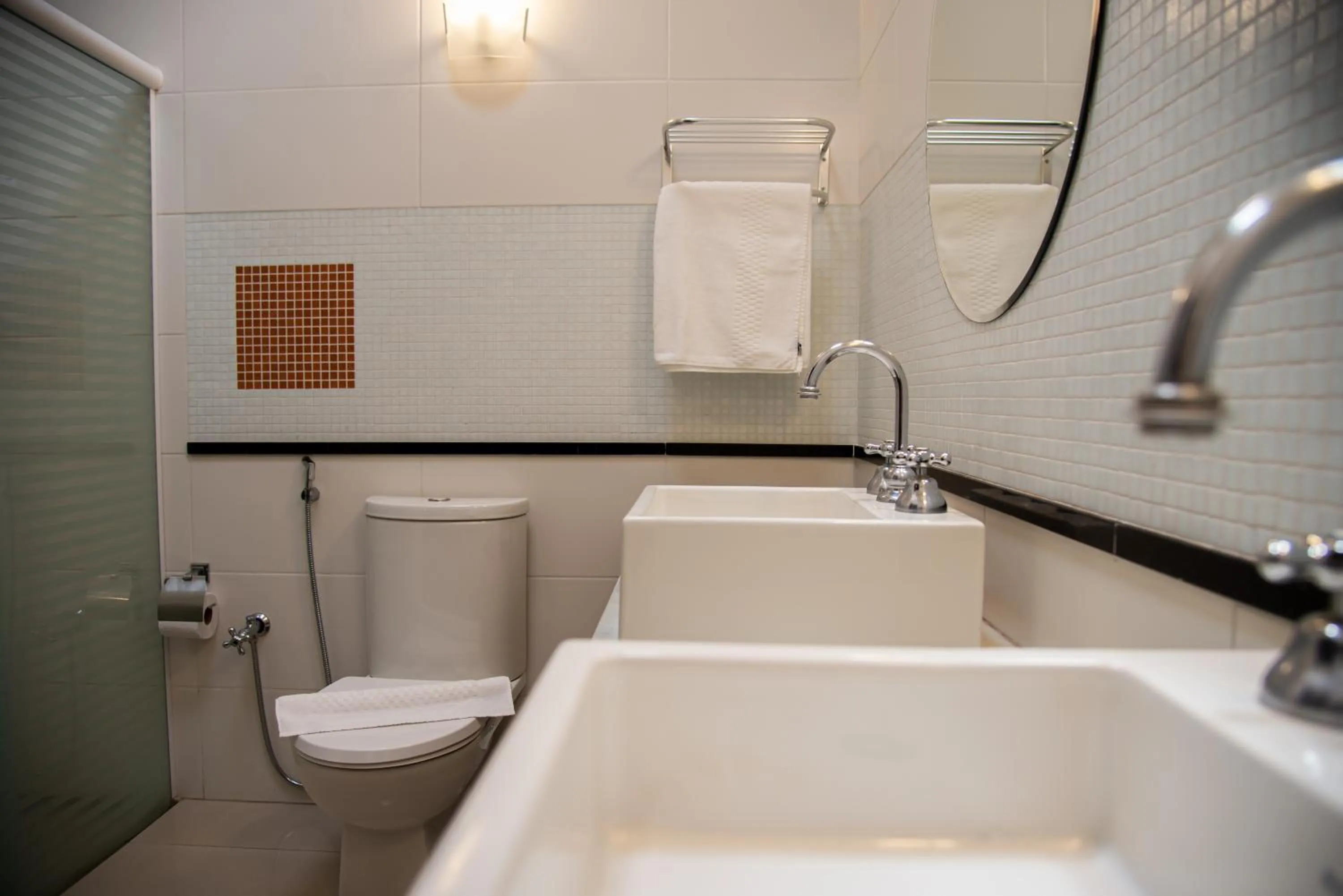 Bathroom in ibis Styles Rio Preto Monte Libano