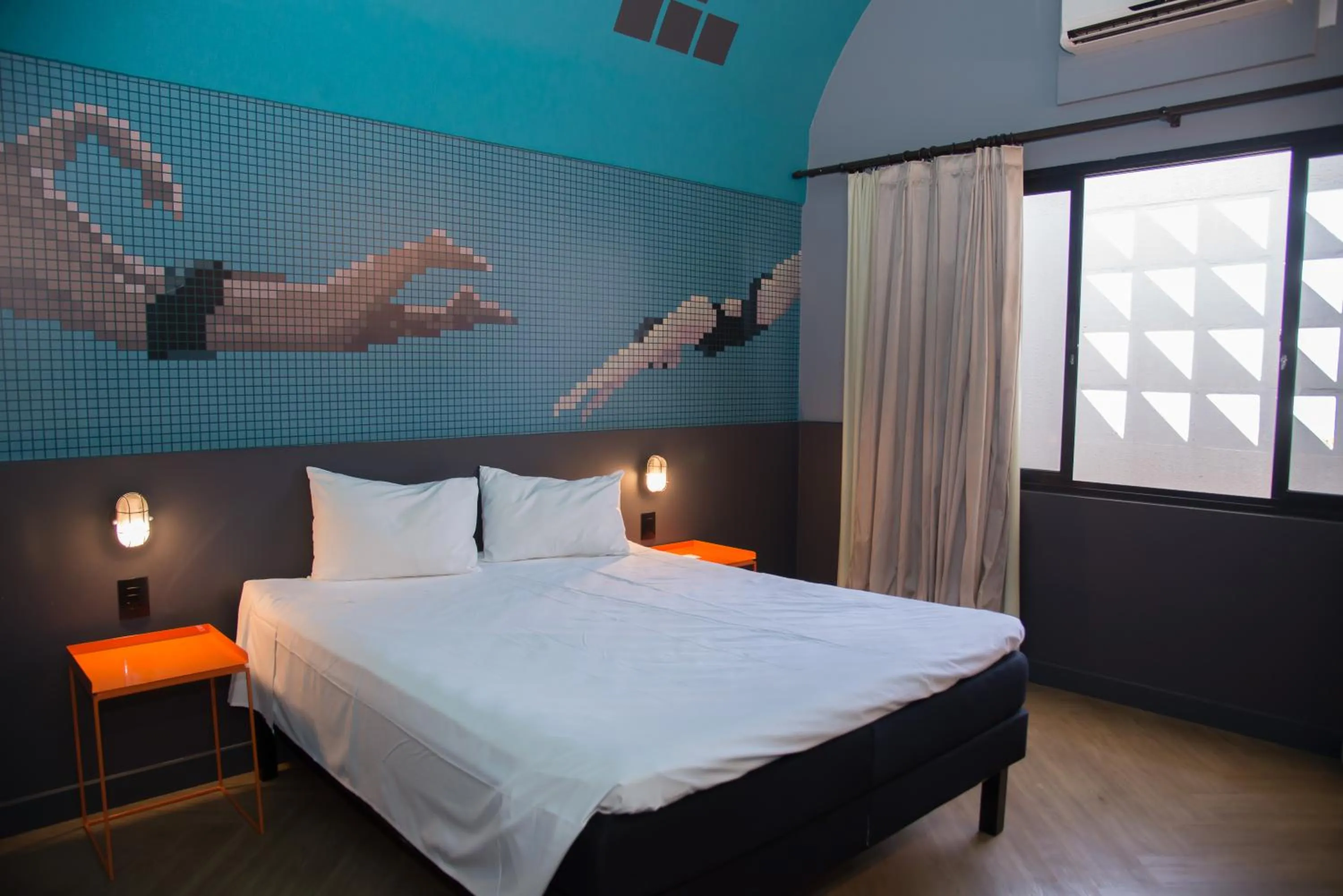 Photo of the whole room, Bed in ibis Styles Rio Preto Monte Libano