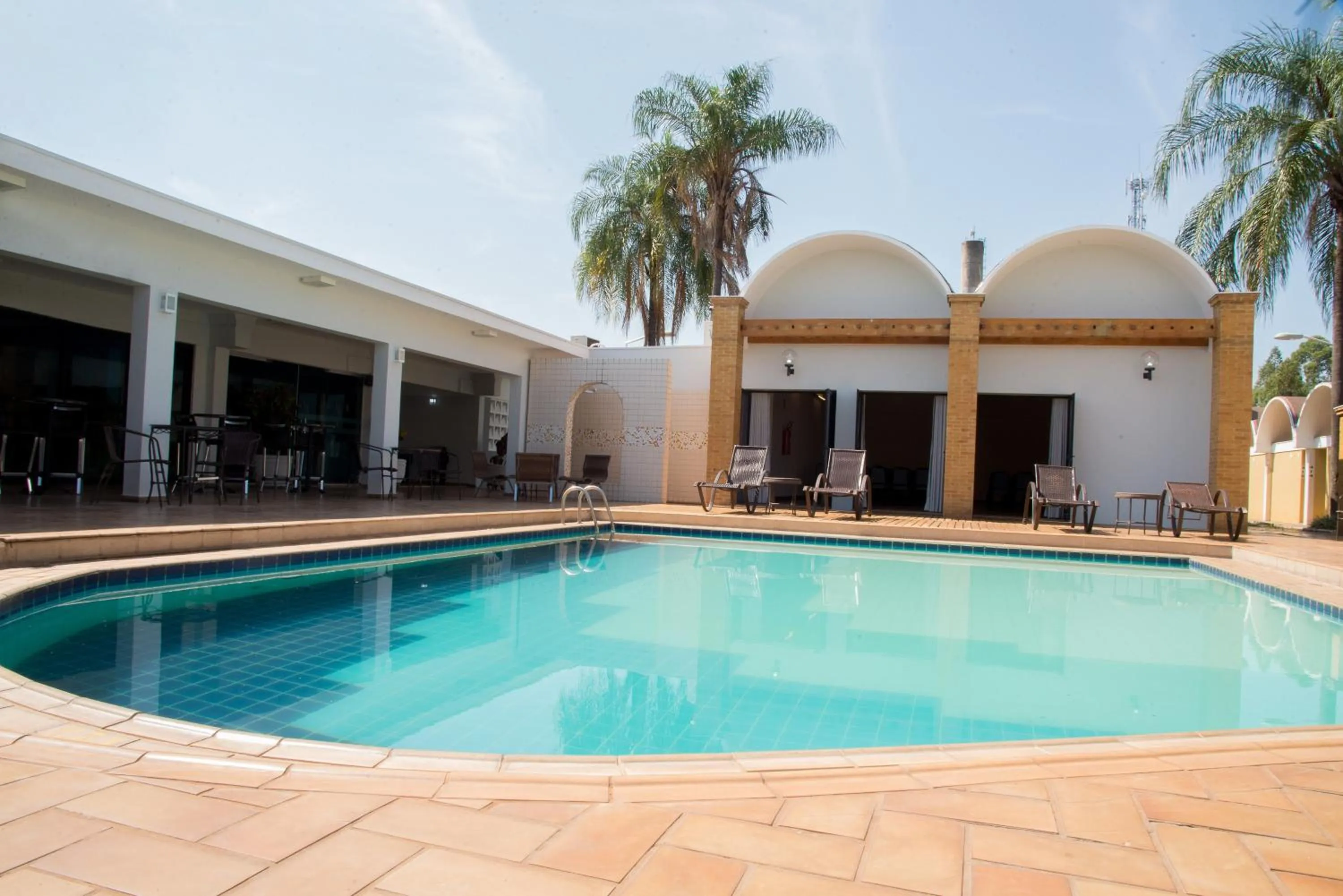 Swimming pool in ibis Styles Rio Preto Monte Libano