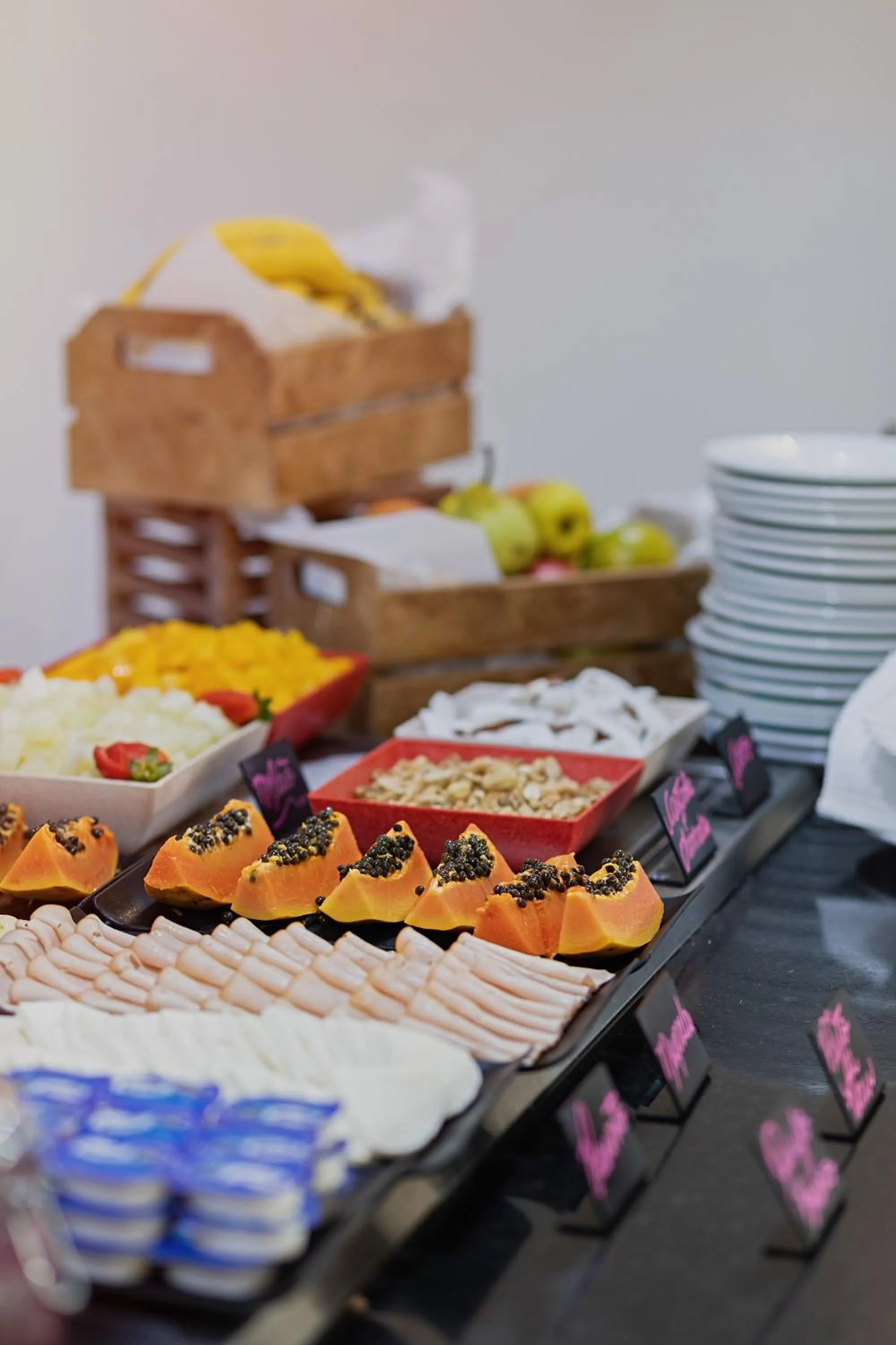 Buffet breakfast in ibis Styles Rio Preto Monte Libano