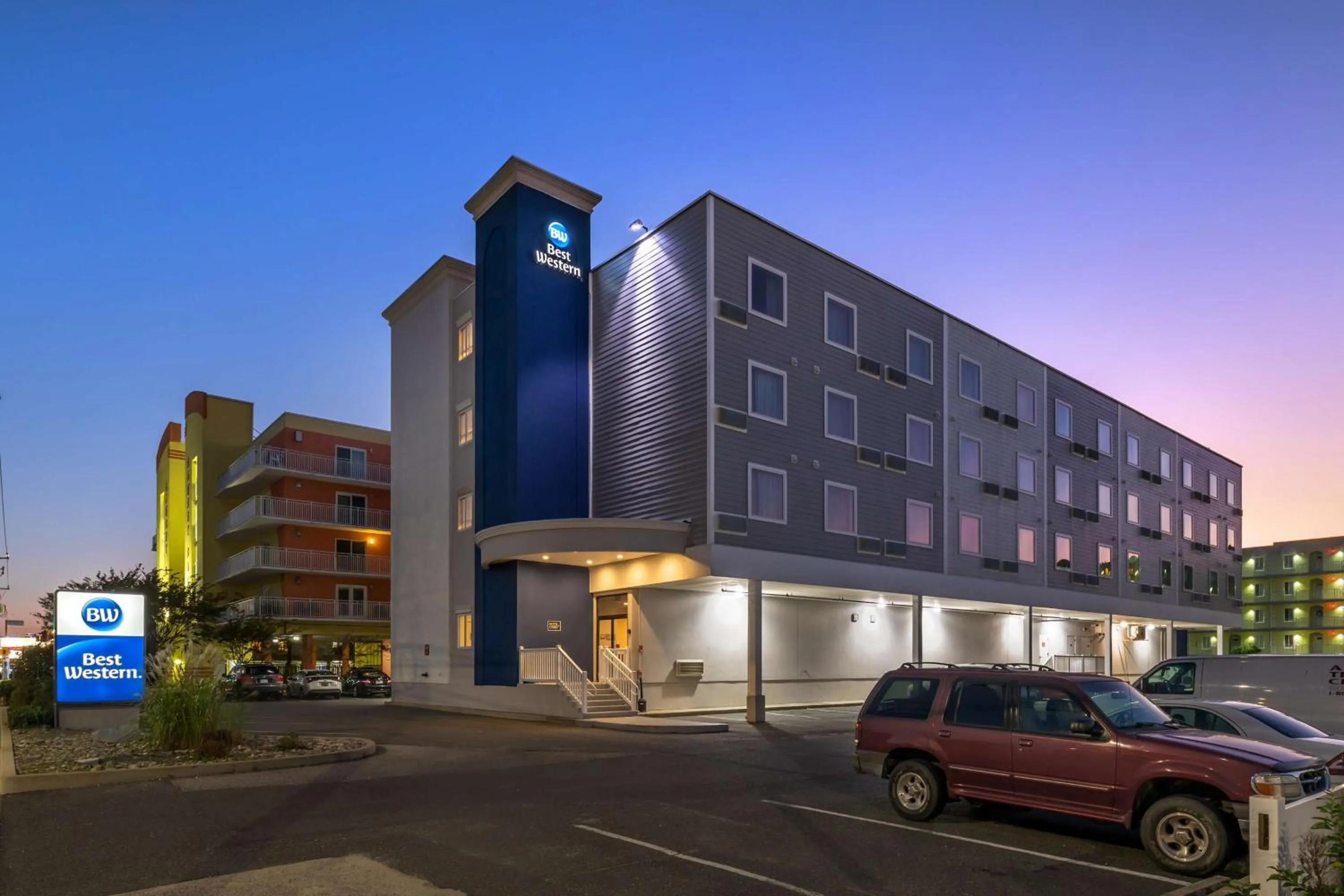Property building in Best Western Ocean City Hotel and Suites