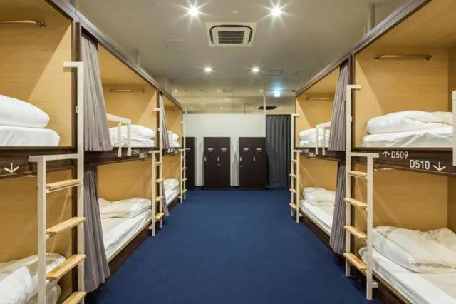 Bed in Hotel The Gate Kumamoto