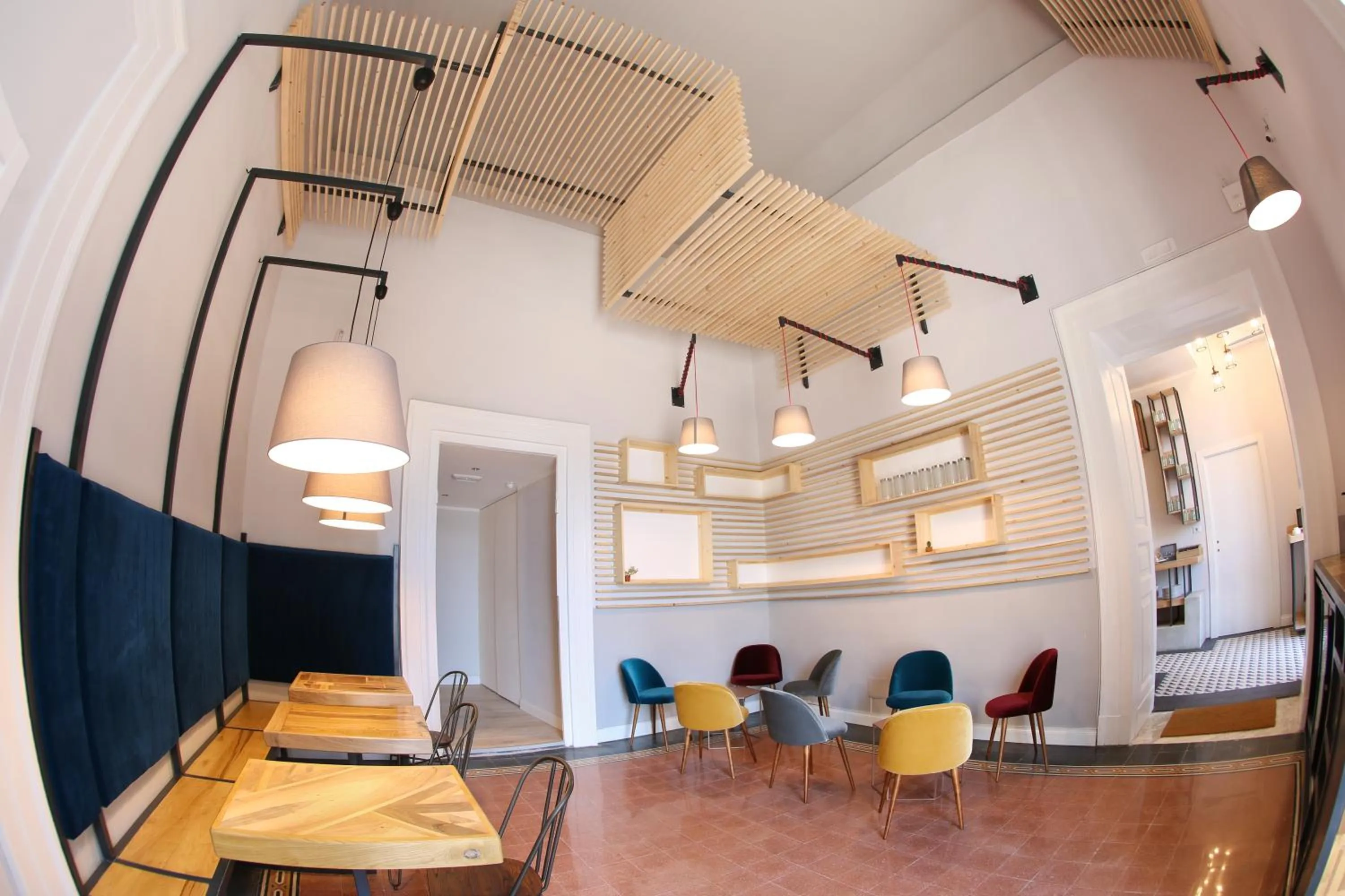 Lobby or reception in The Dante House by House In Naples