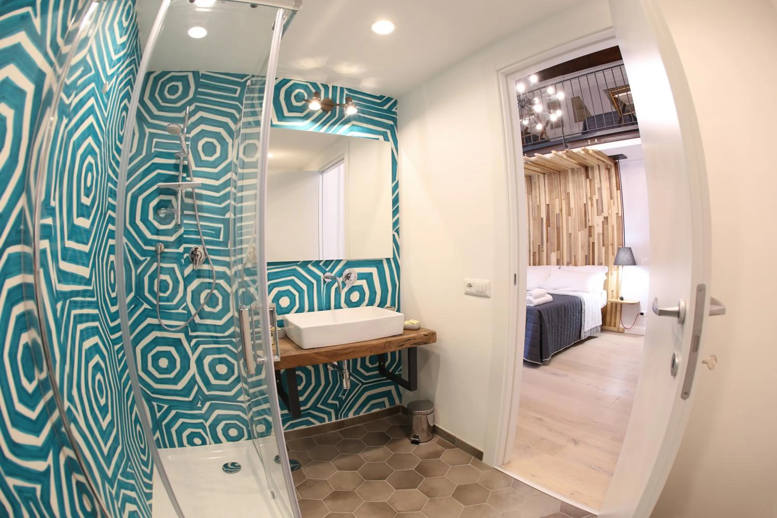 Bathroom in The Dante House by House In Naples