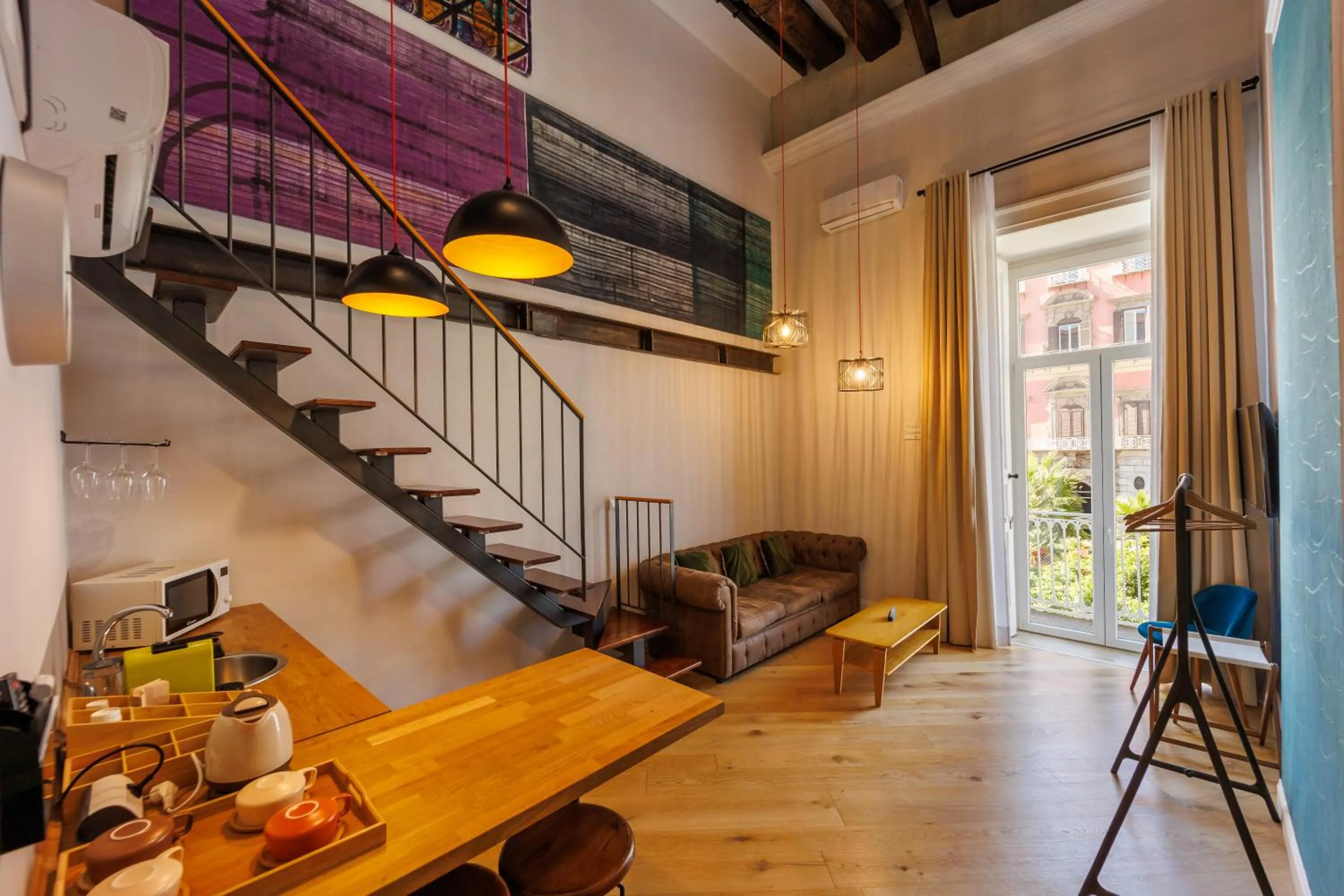 Living room in The Dante House by House In Naples
