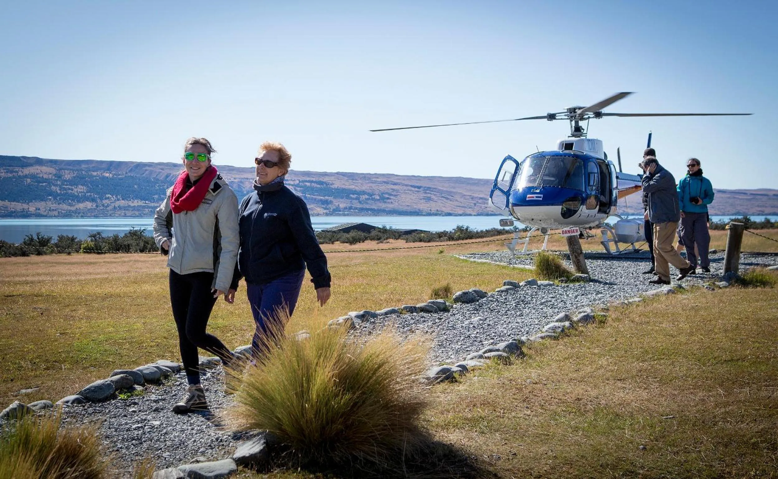 group of guests in Glentanner Park Centre