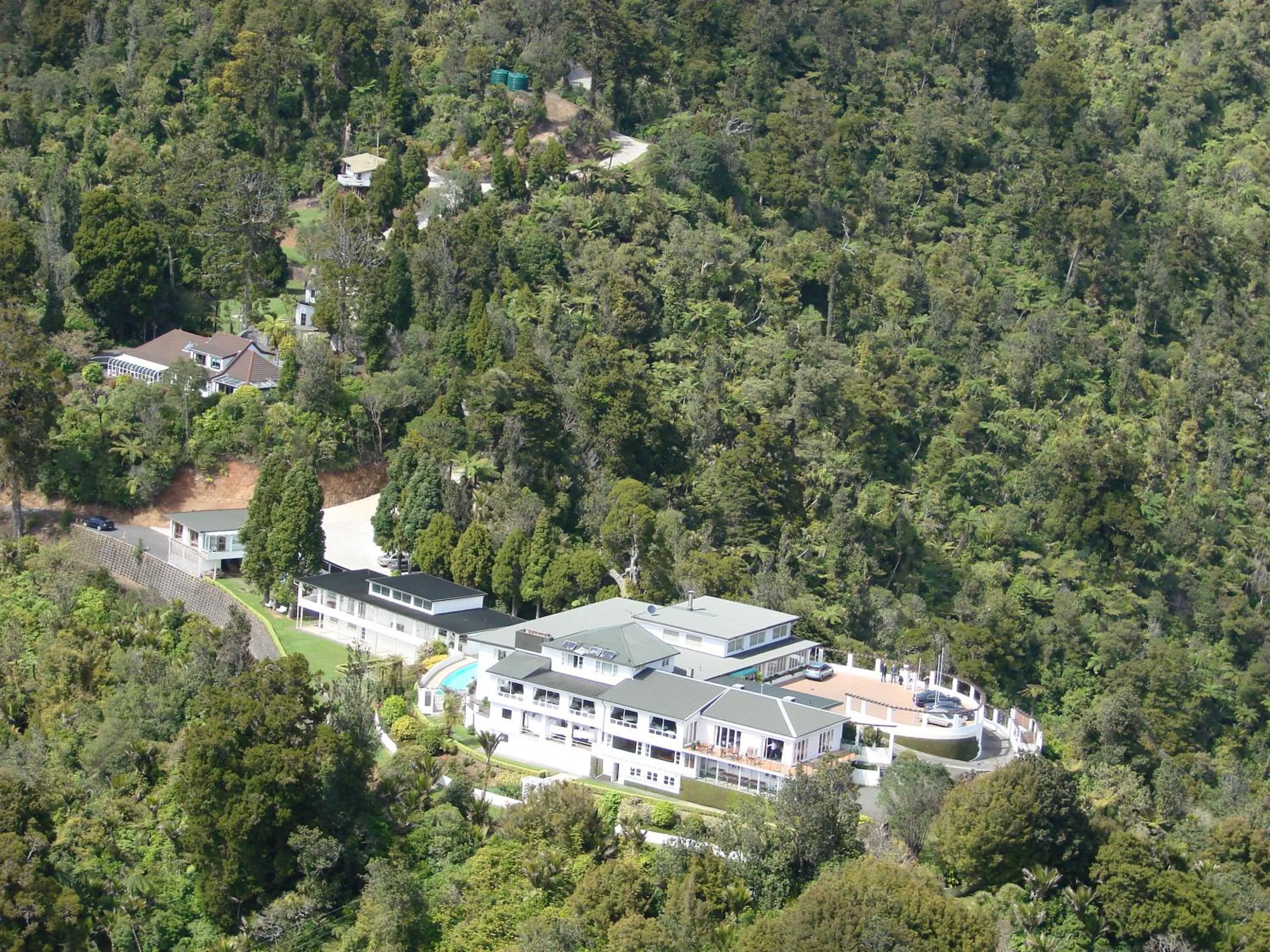 Bird's eye view in Waitakere Resort & Spa