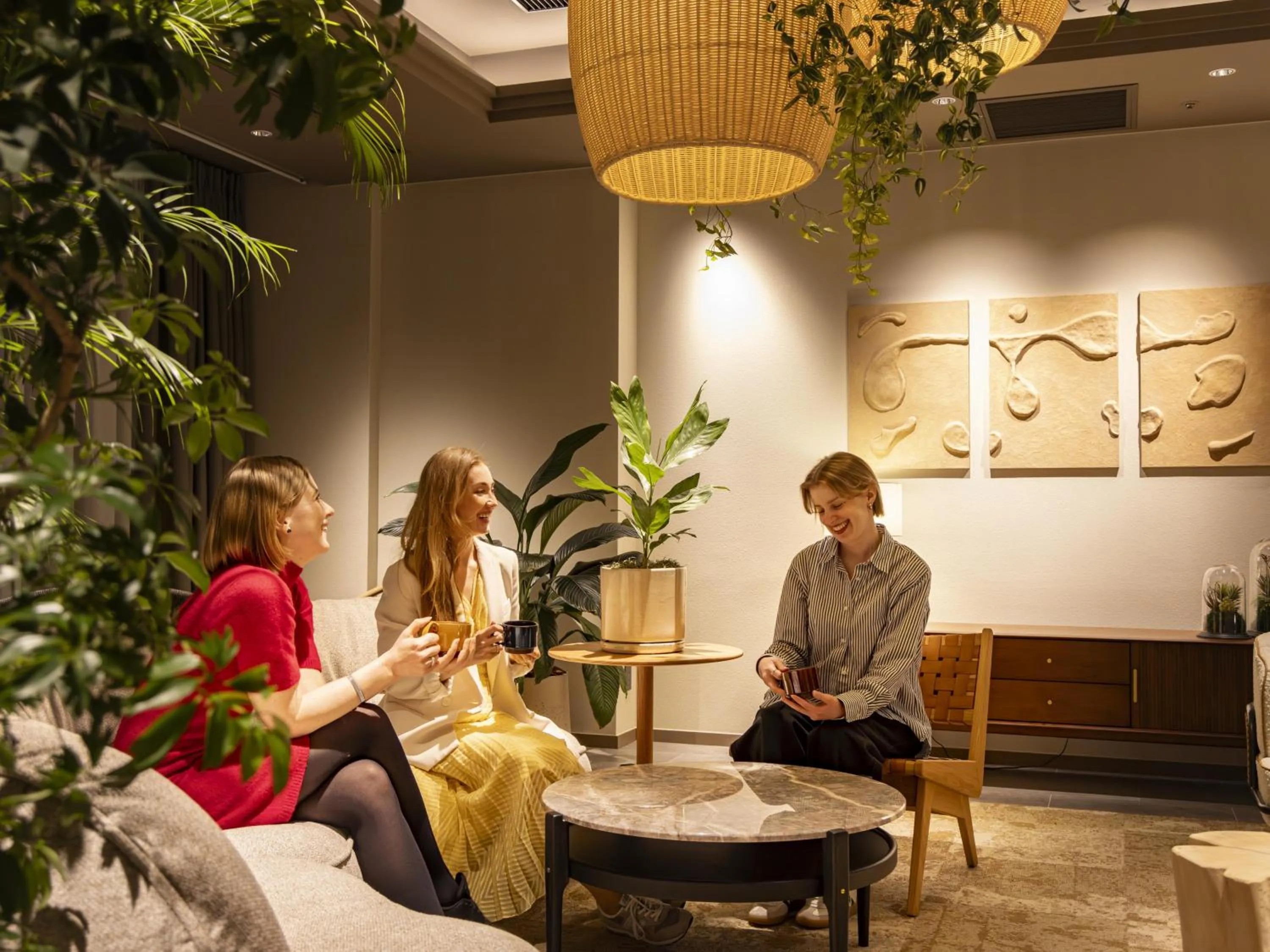 Communal lounge/ TV room in Tokyu Stay Yotsuya - Shinjuku Area