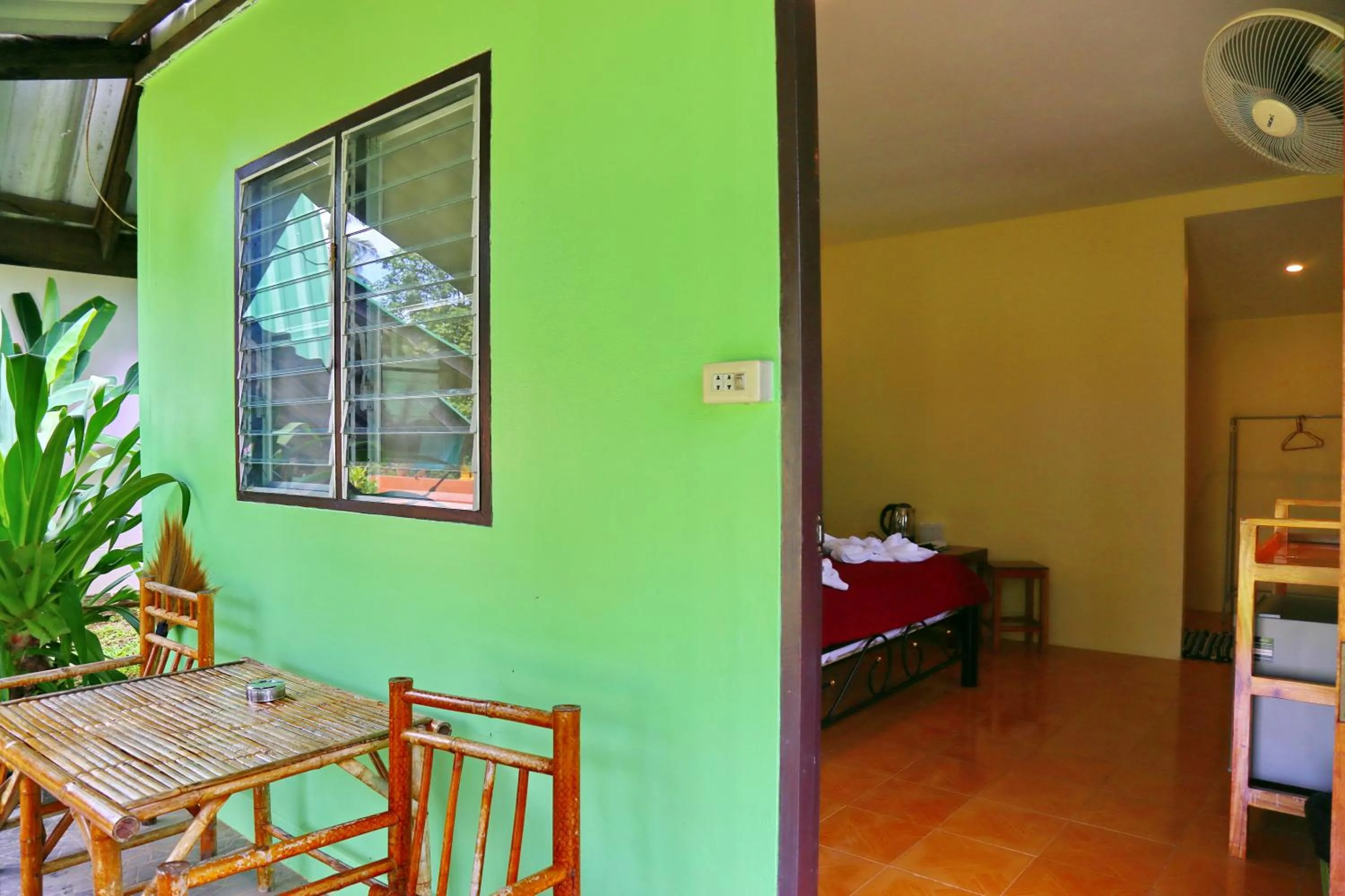 Bed in TP Hut Bungalows