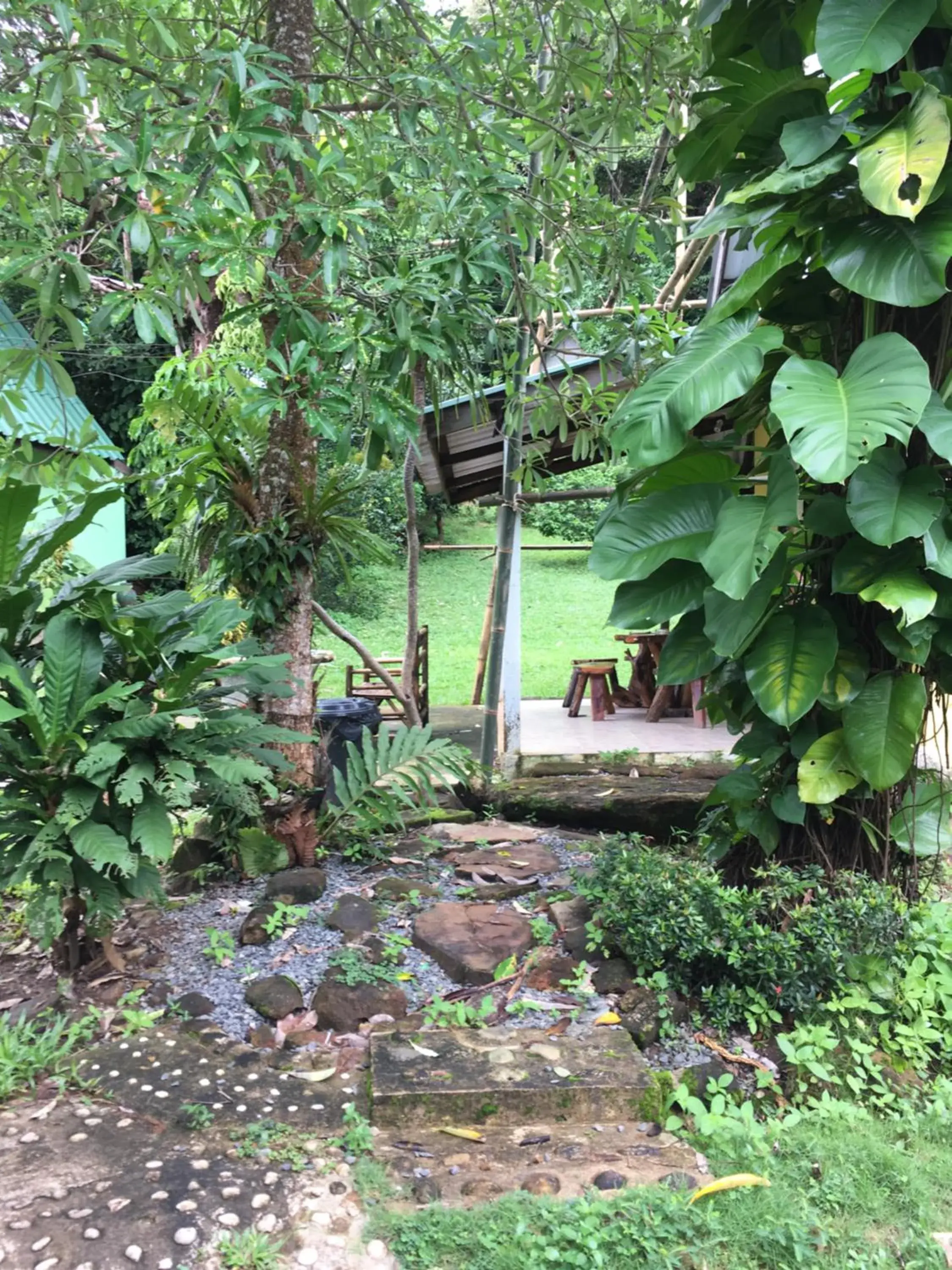 Bungalow with Patio in TP Hut Bungalows Bungalow with Patio in TP Hut Bungalows