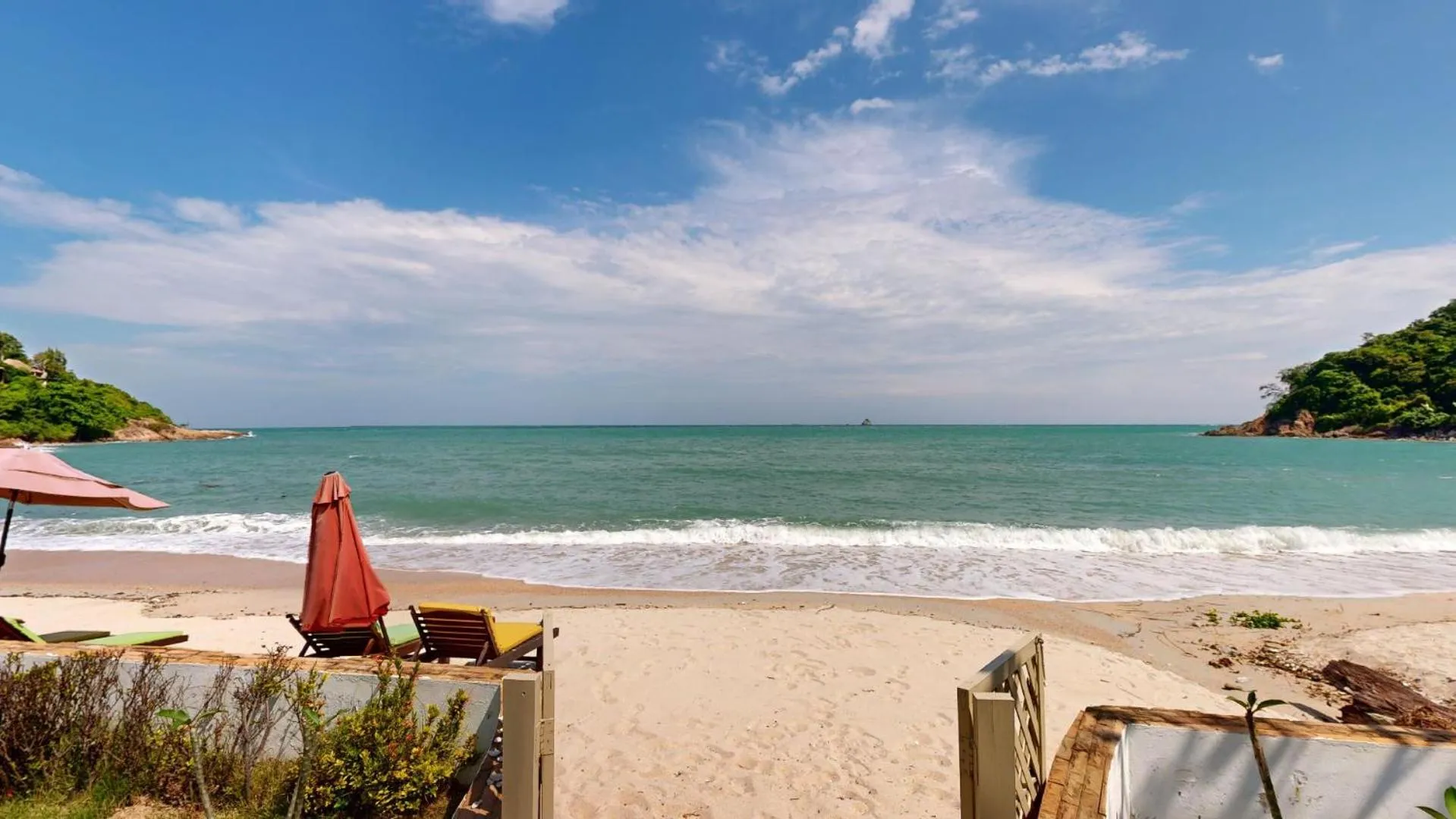 BBQ facilities in Idyllic Samui Beach Villa Resort