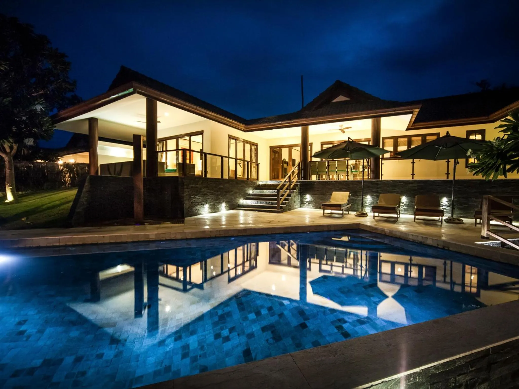 Facade/entrance in Idyllic Samui Beach Villa Resort