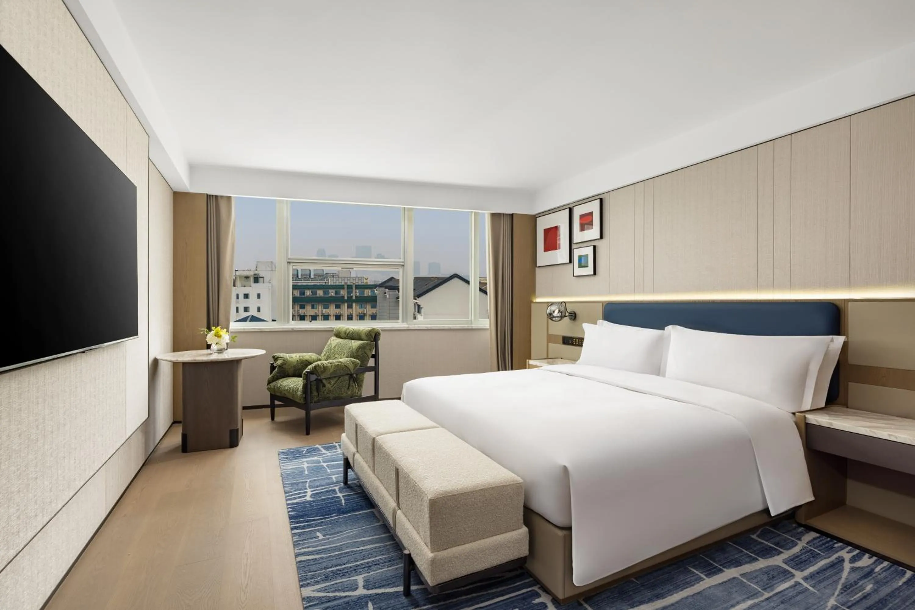 Bed in voco Suzhou Guanqian Street by IHG