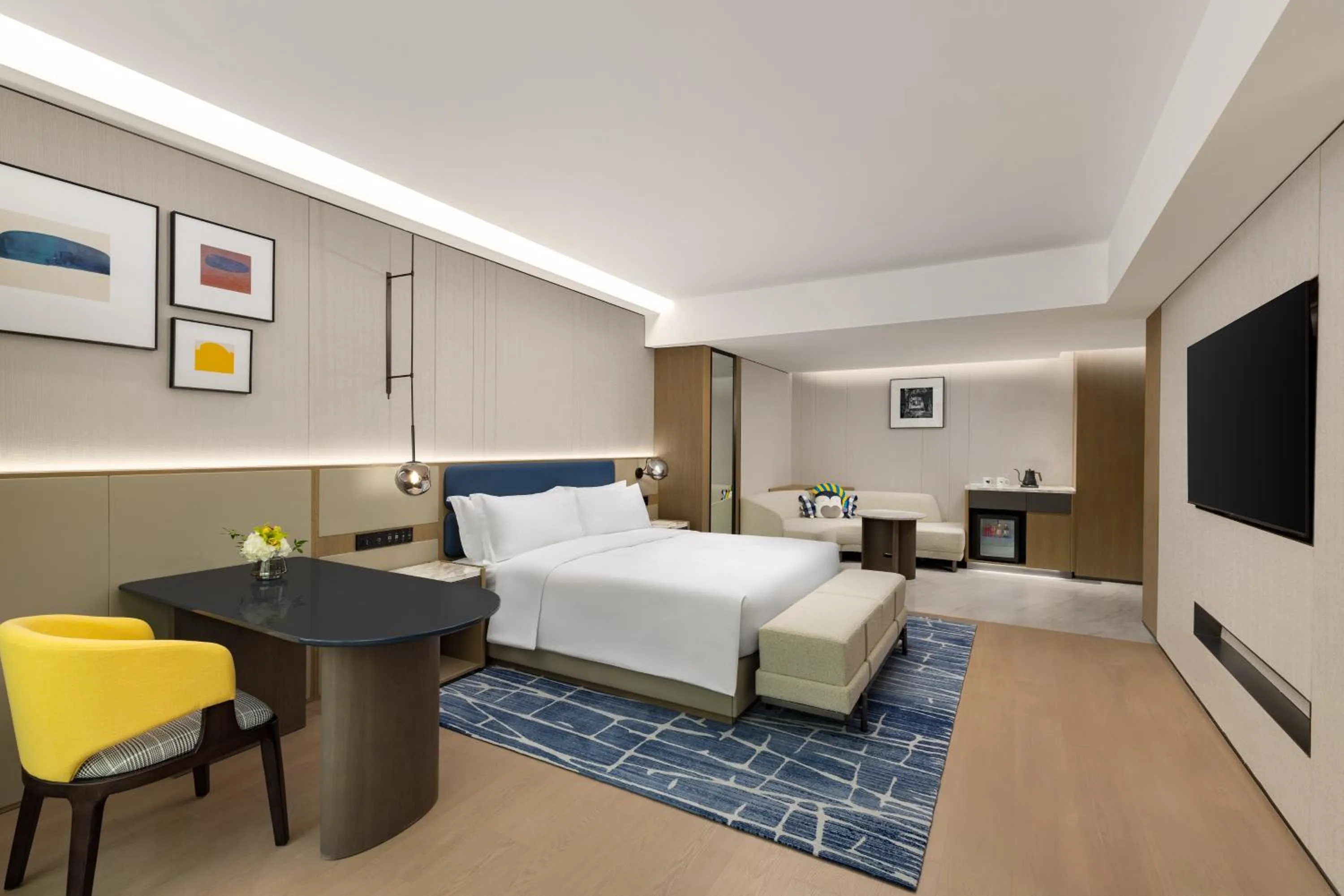 Bed in voco Suzhou Guanqian Street by IHG