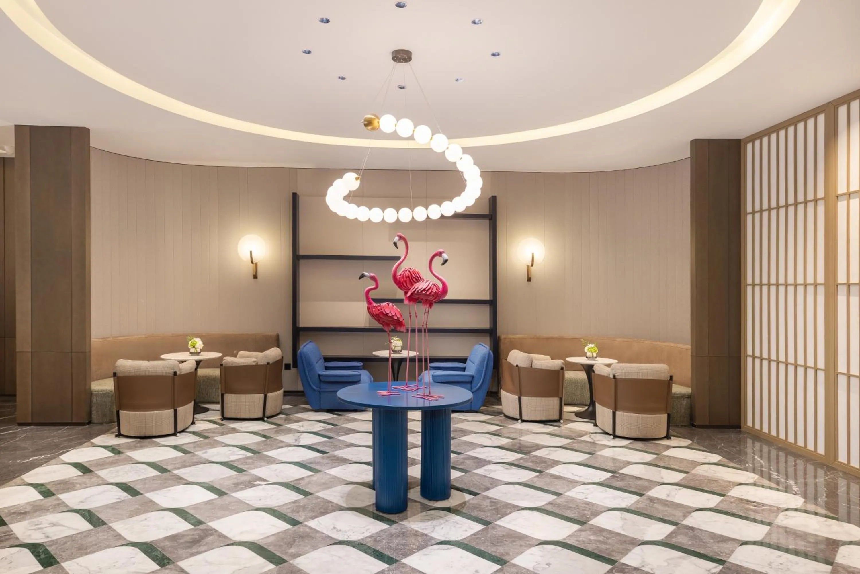 Lounge or bar in voco Suzhou Guanqian Street by IHG