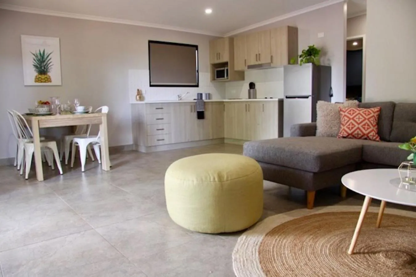 Kitchen or kitchenette in Dundee Beach Holiday Park