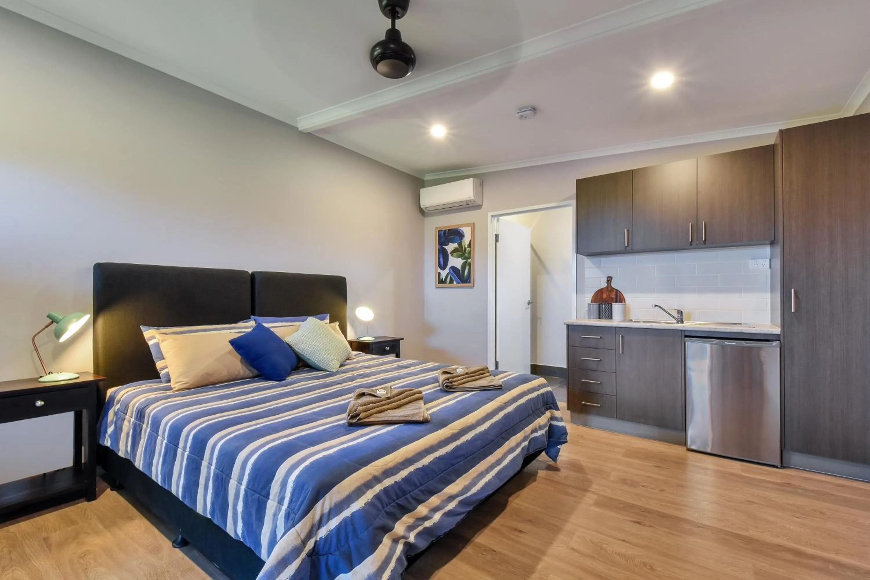 Bed in Dundee Beach Holiday Park