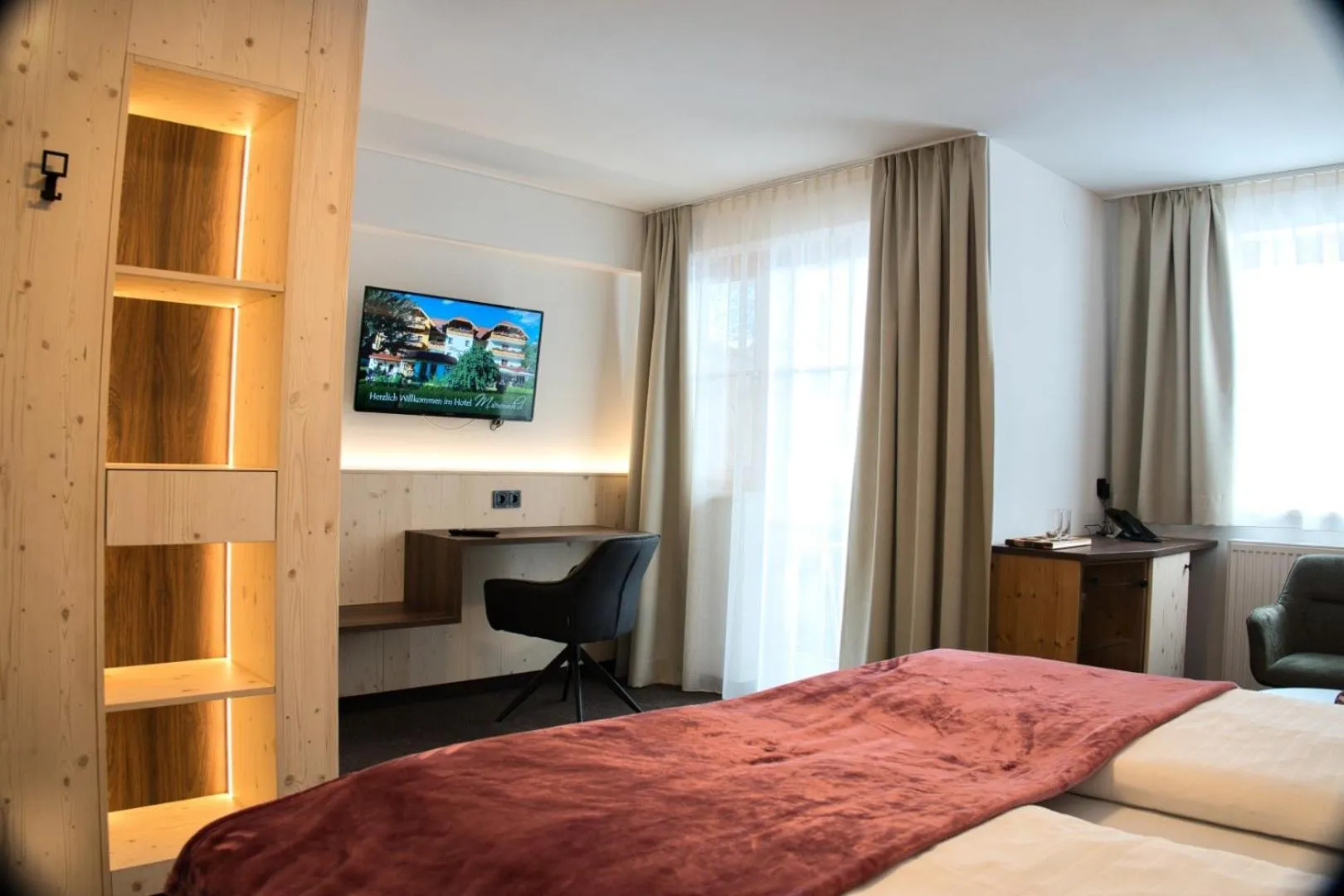 Photo of the whole room, Bed in Hotel Malteinerhof