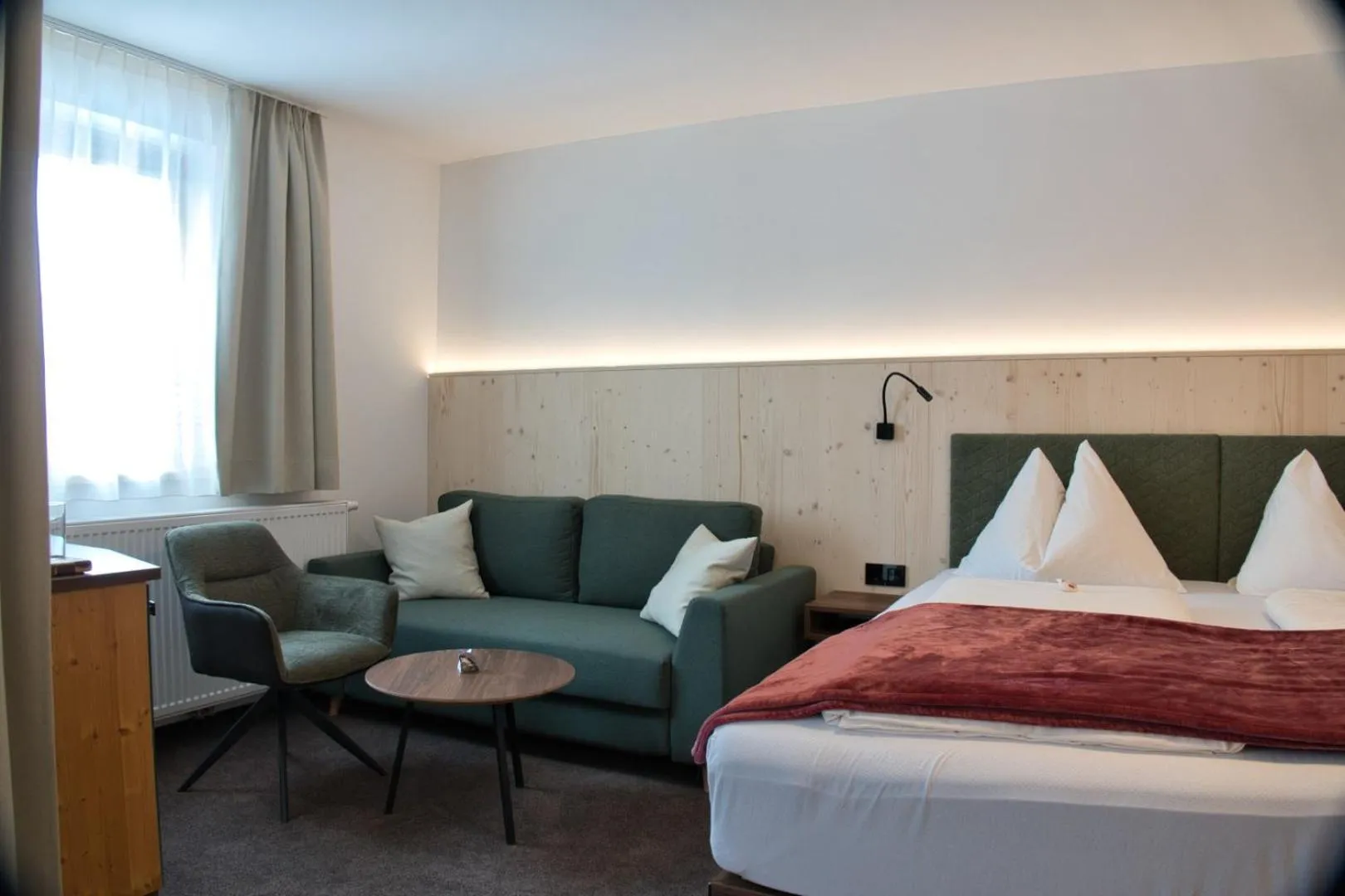 Photo of the whole room, Bed in Hotel Malteinerhof