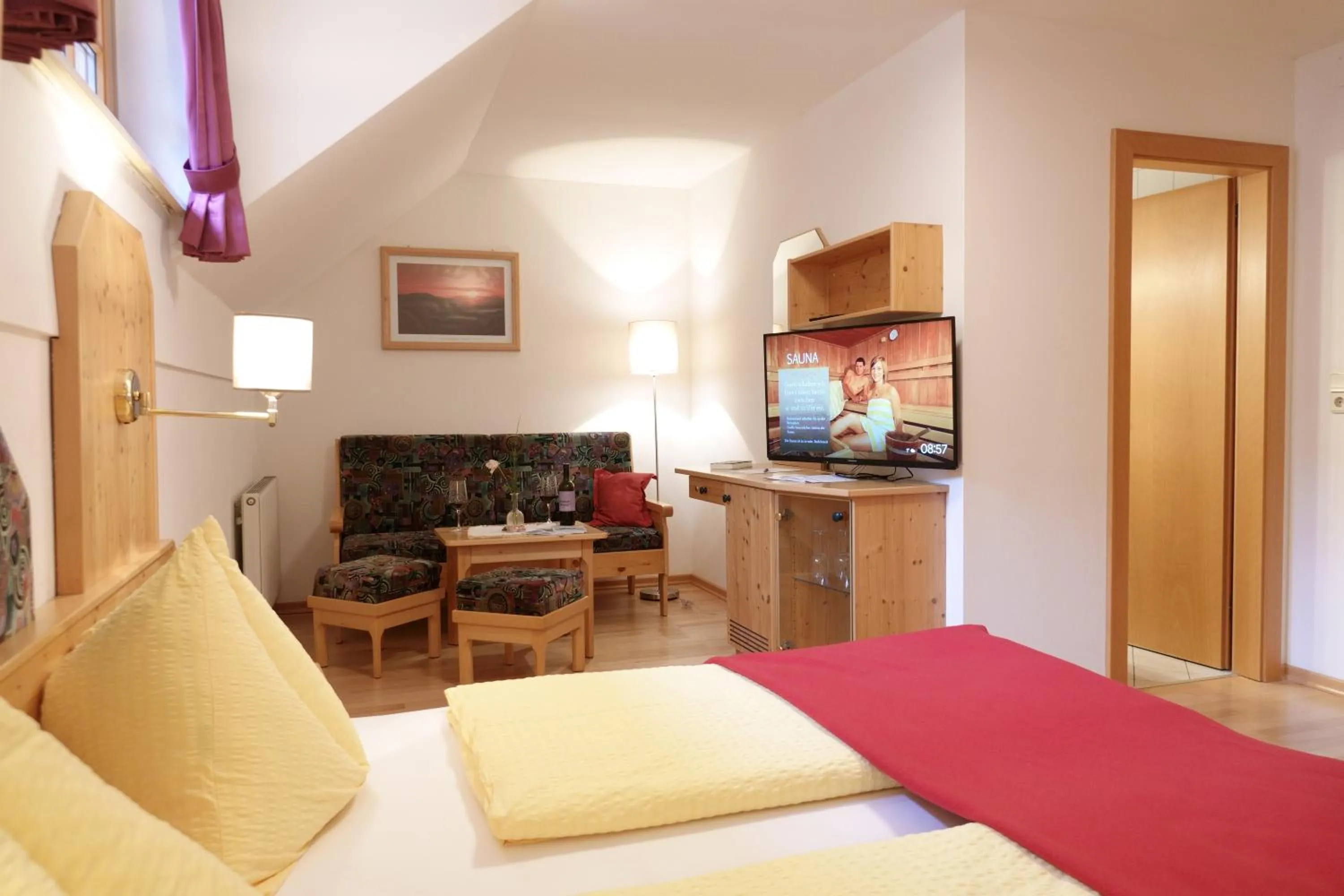 Bed in Hotel Malteinerhof