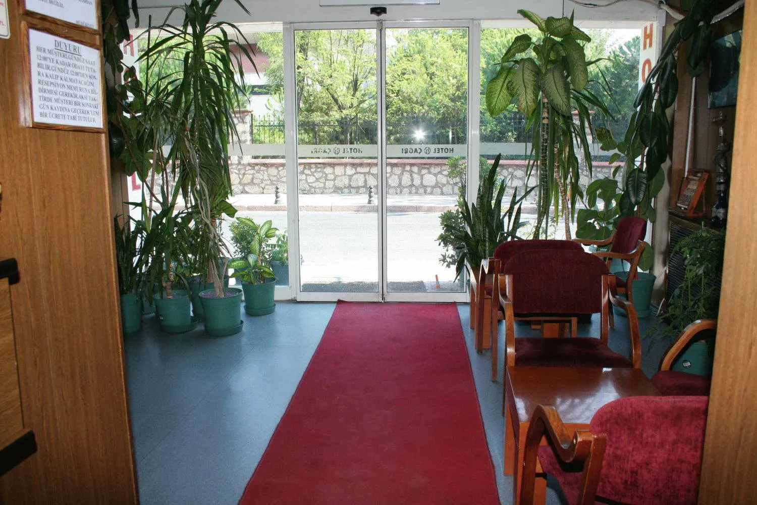 Facade/entrance in Cagri Hotel