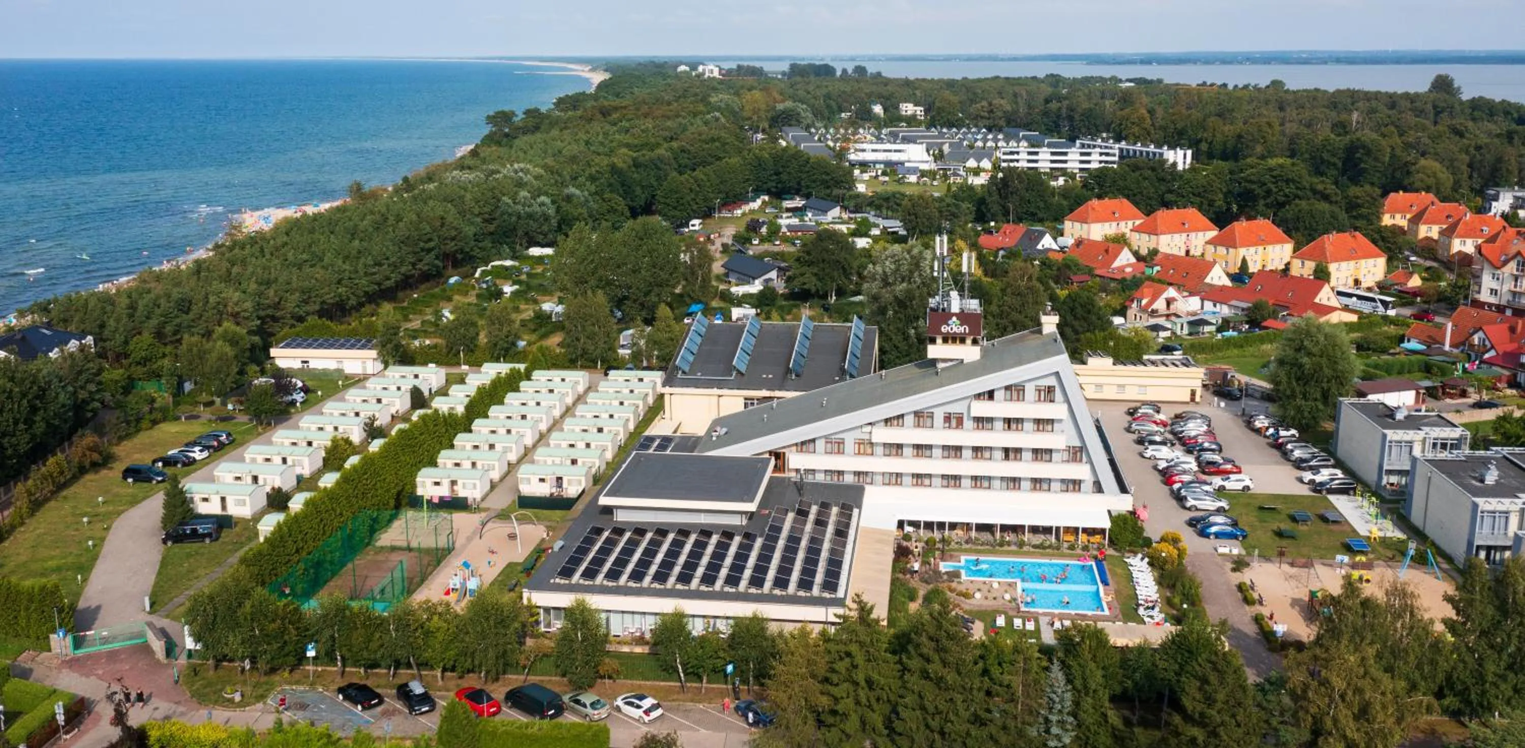 Property building in Domki Holenderskie Eden Resort & Spa