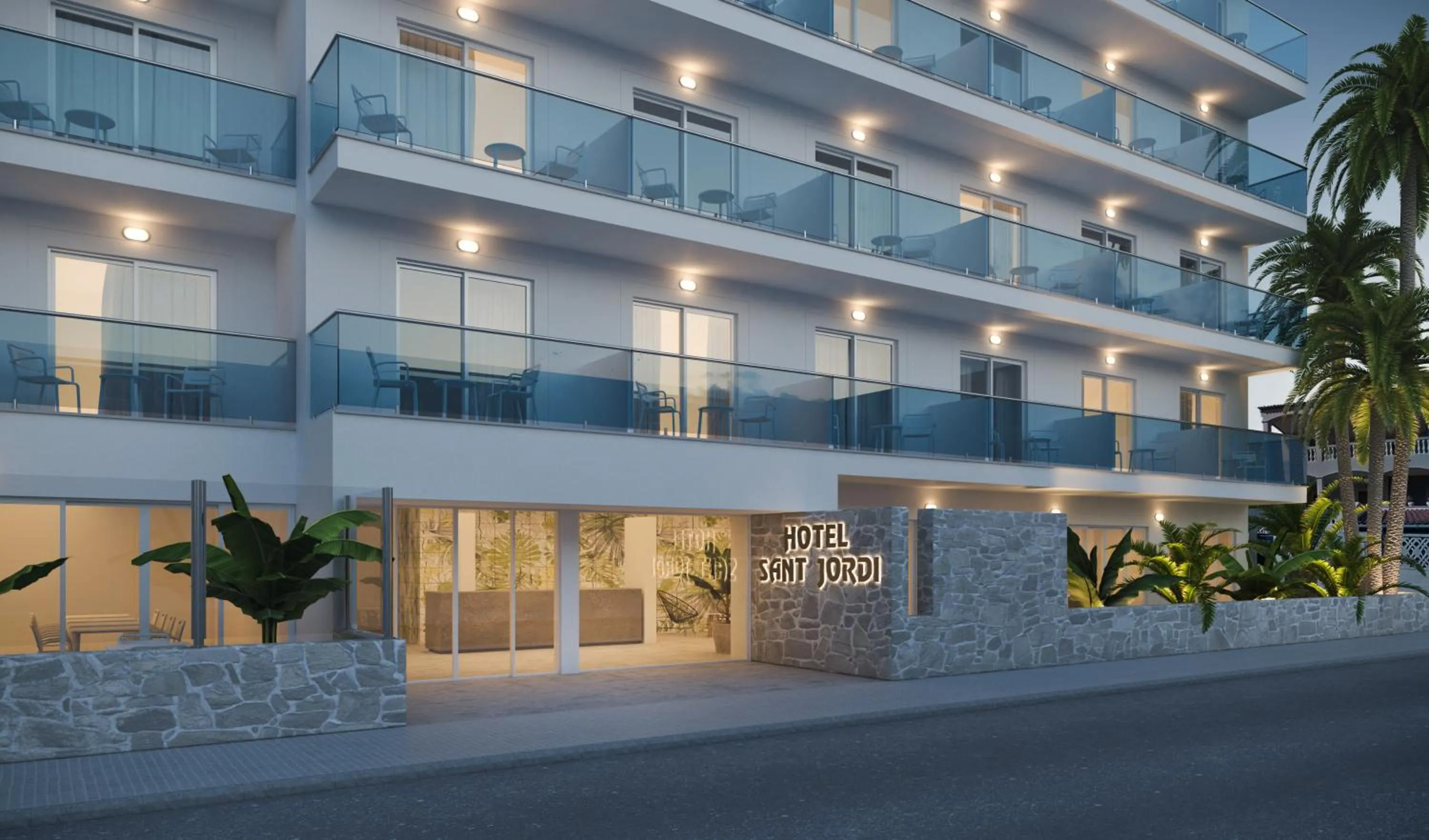 Facade/entrance in Hotel Sant Jordi