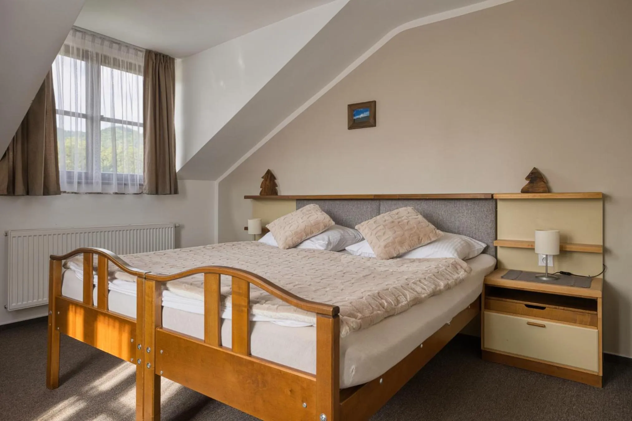 Bed in Hotel STARÝ MLÝN