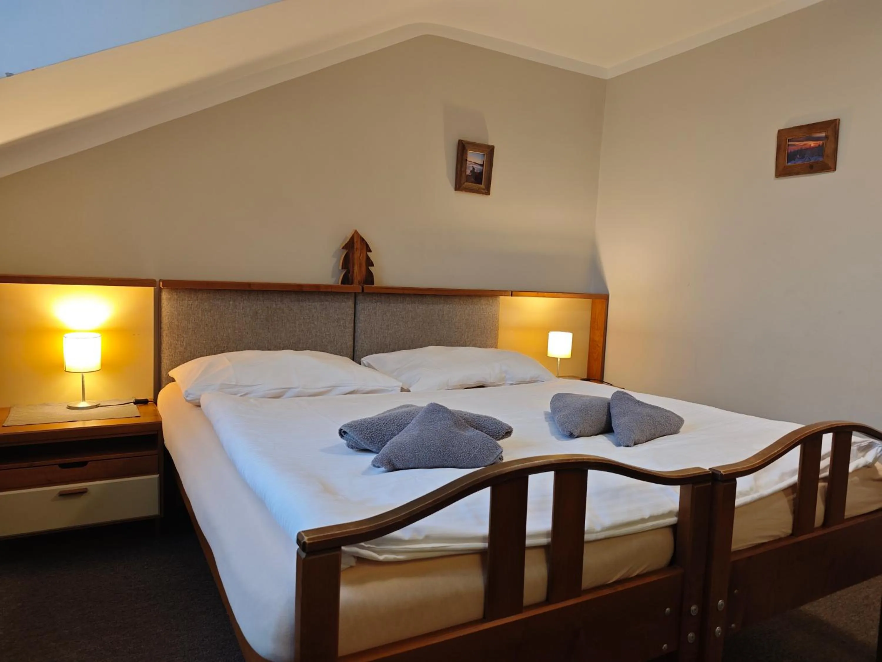 Bed in Hotel STARÝ MLÝN