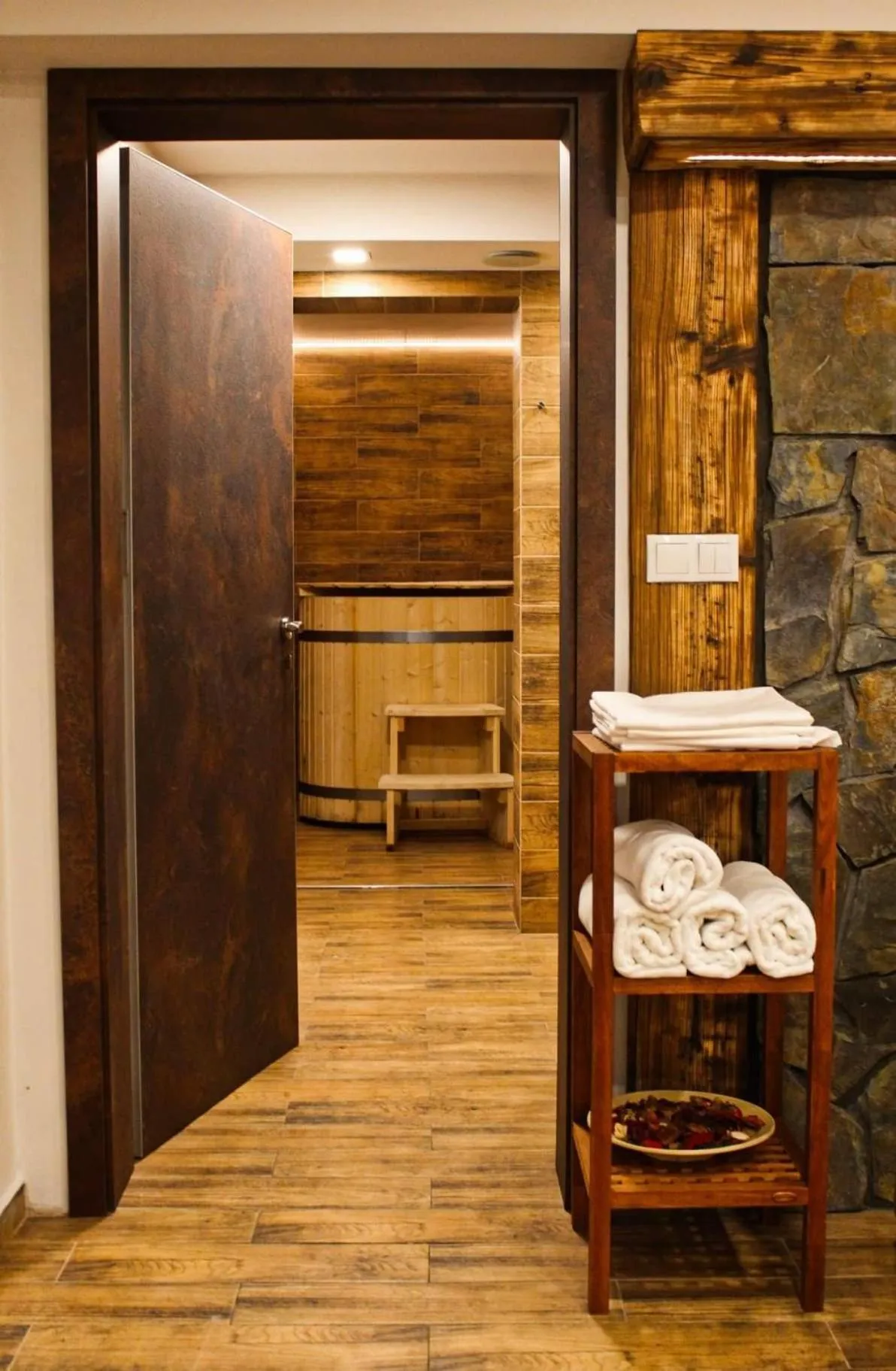 Sauna in Hotel STARÝ MLÝN