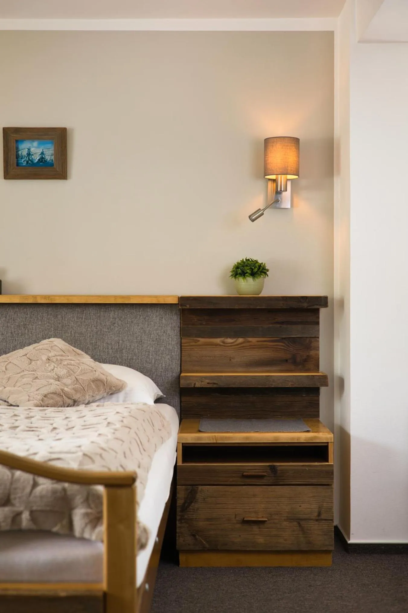 Bed in Hotel STARÝ MLÝN