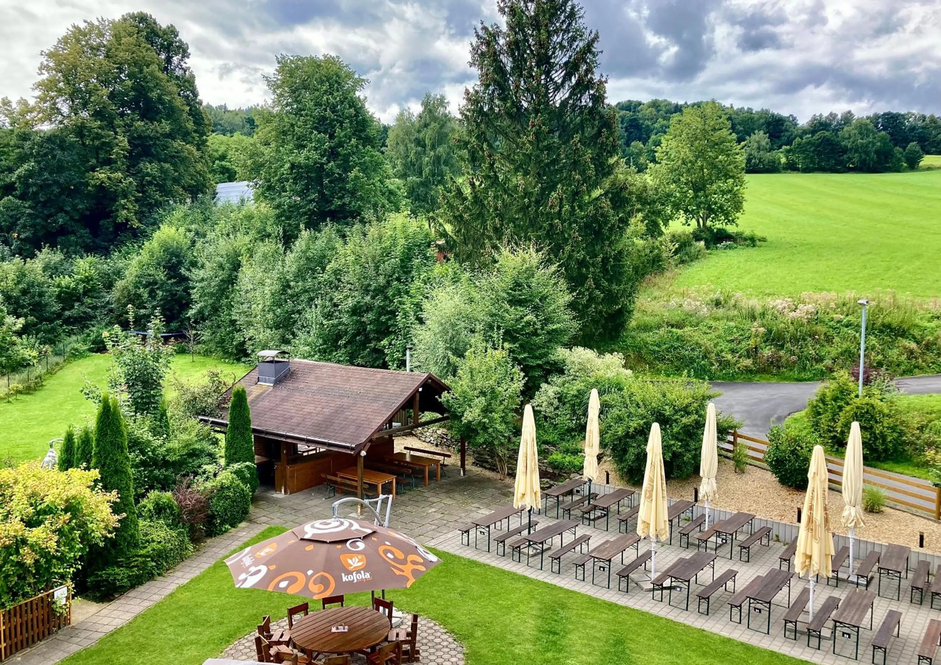 BBQ facilities in Hotel STARÝ MLÝN