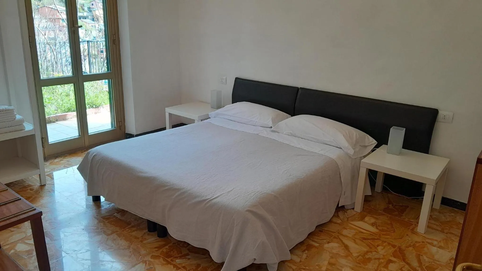 Bed in Hotel Villa Argentina