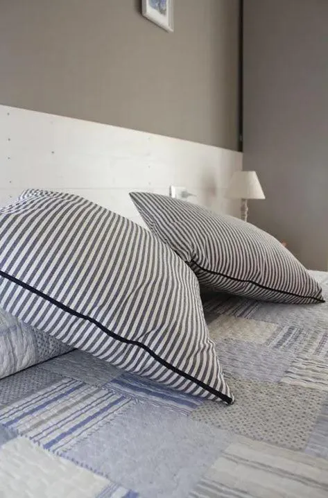 Bed in Hotel Villa Argentina