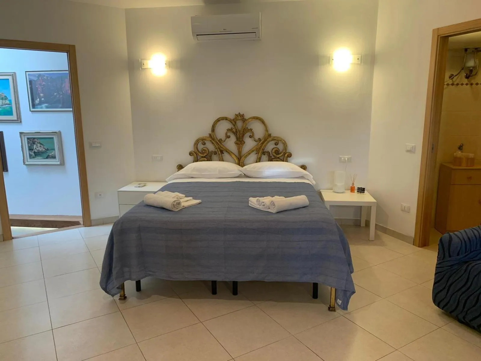 Bedroom, Bed in Hotel Villa Argentina