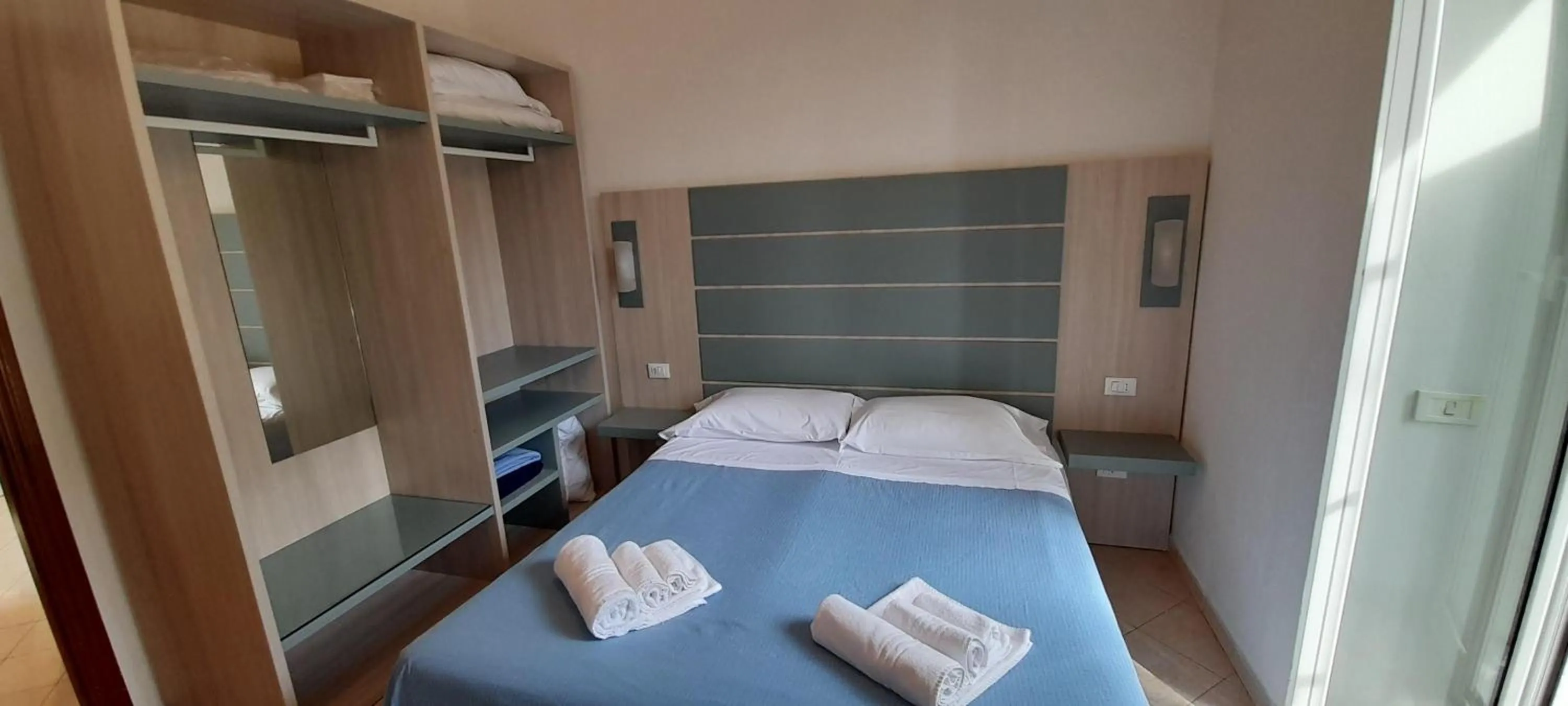 Bed in Hotel Villa Argentina