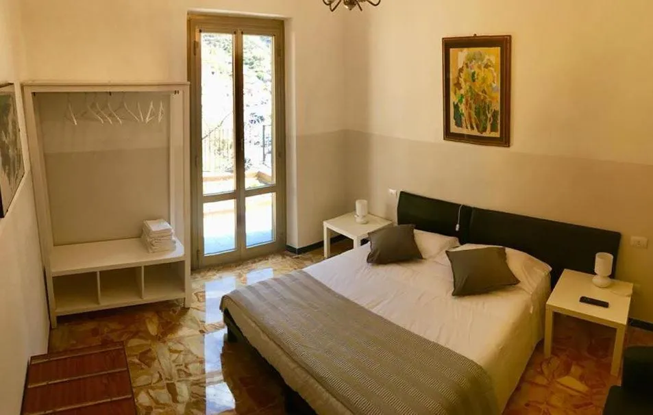 Bed in Hotel Villa Argentina