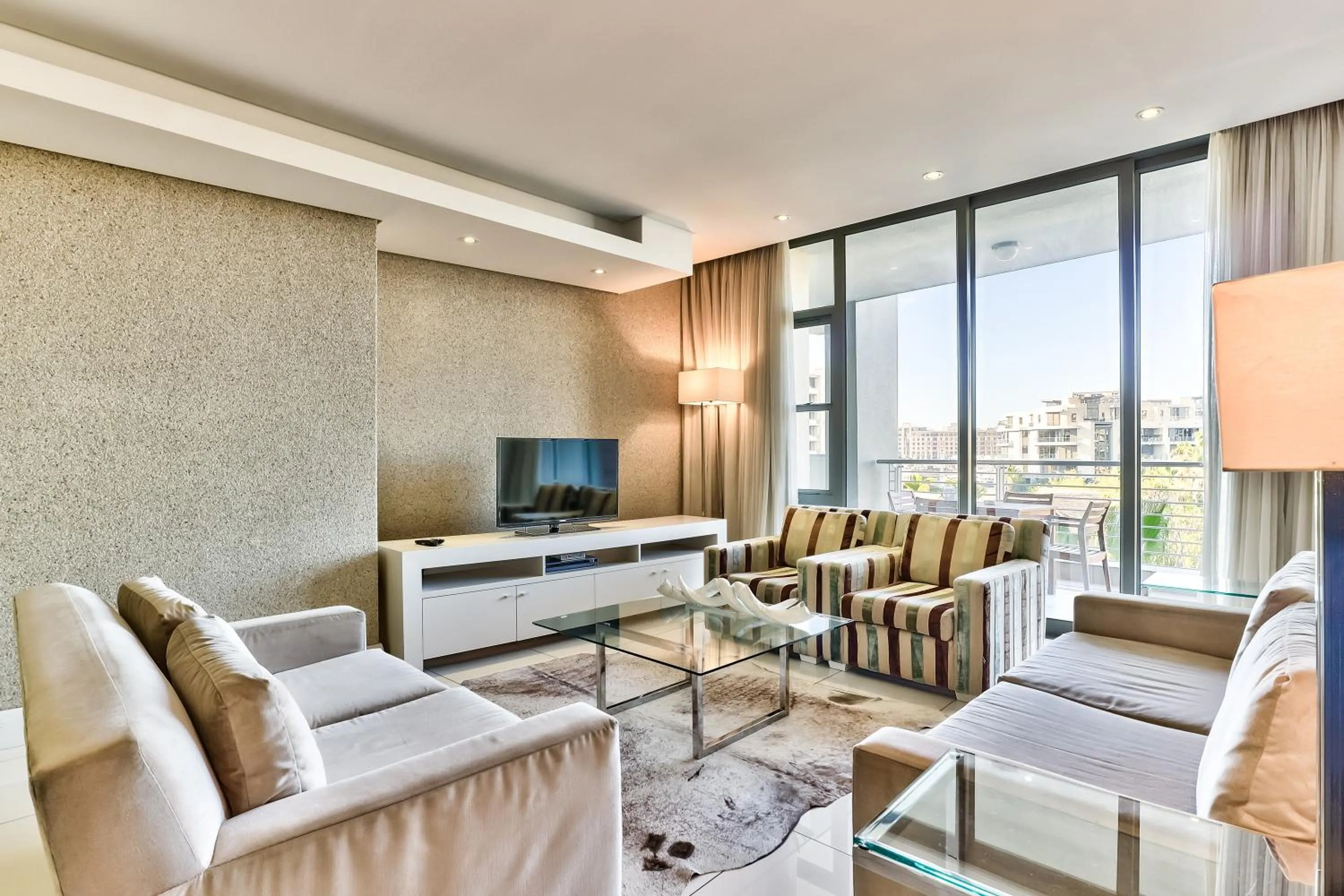 Living room in Lawhill Luxury Apartments - V & A Waterfront