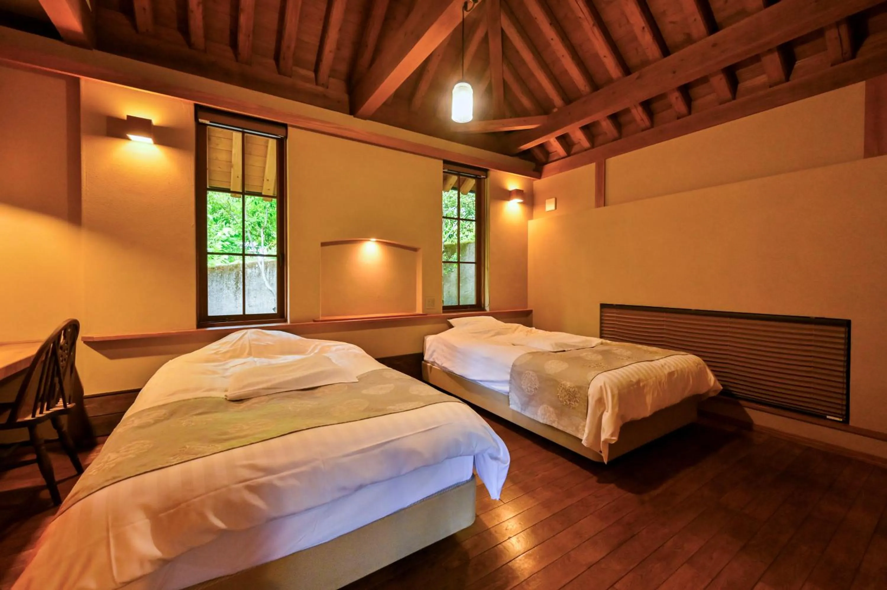 Bedroom, Bed in Ikkoten