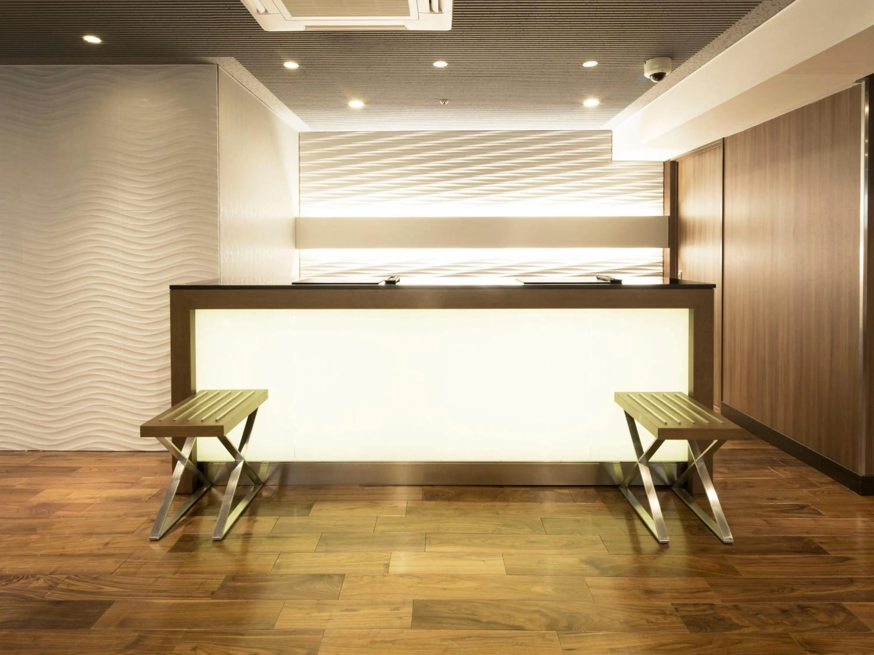 Lobby or reception in HOTEL MYSTAYS Shinsaibashi