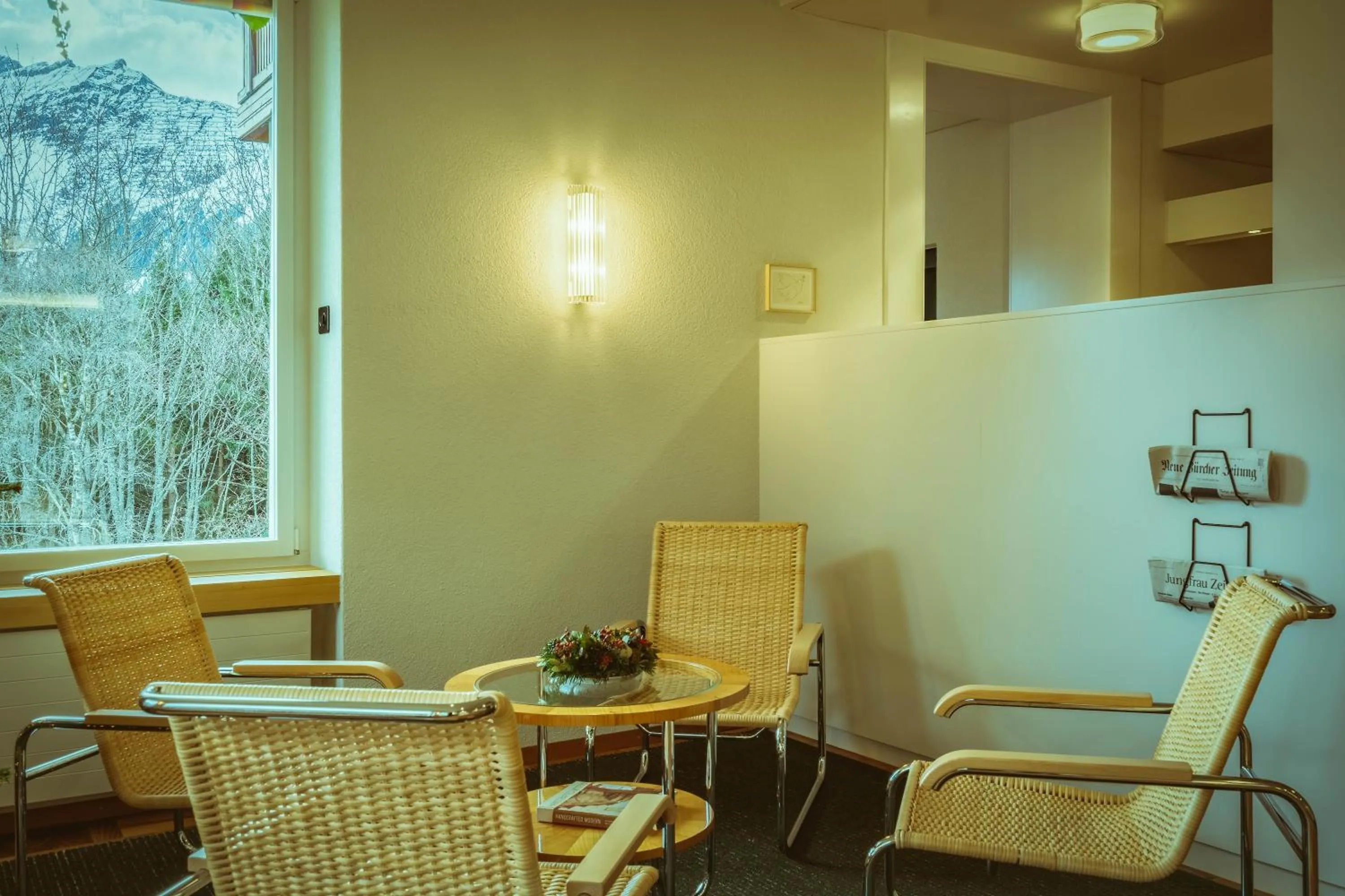 Lobby or reception in Hotel Alpenruhe - Vintage Design Hotel