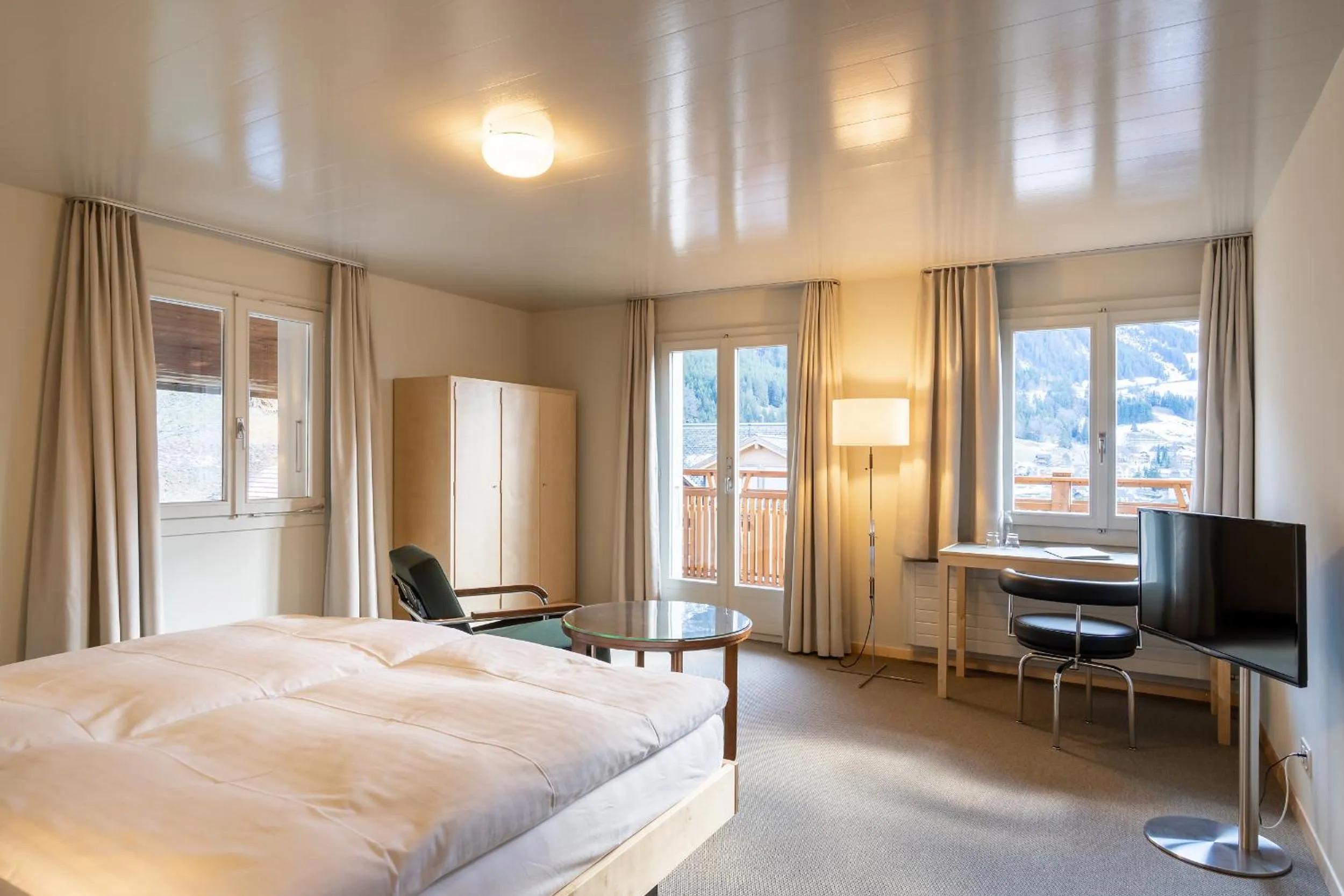 TV and multimedia, Bed in Hotel Alpenruhe - Vintage Design Hotel