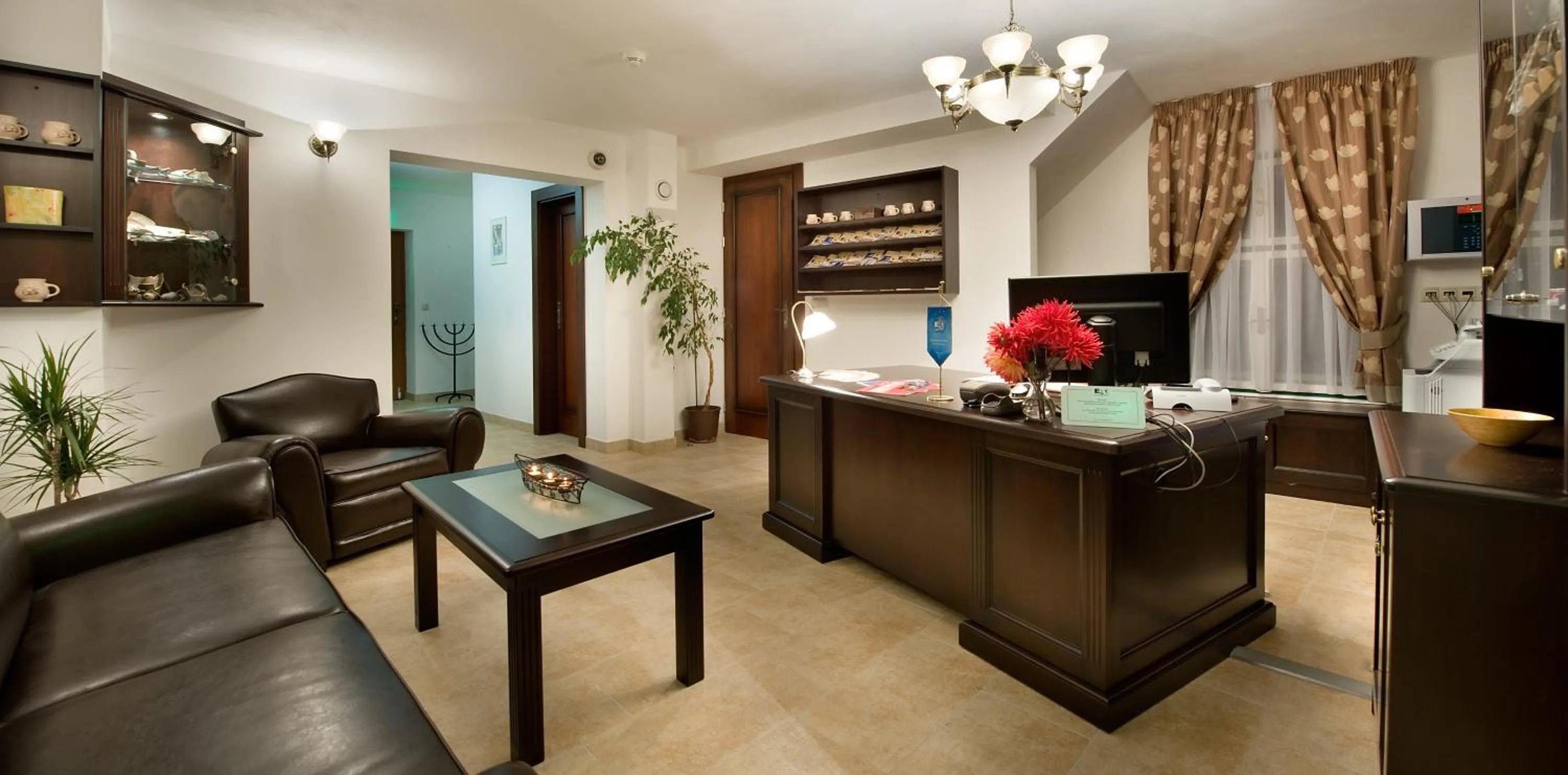 Lobby or reception in Hotel Joseph 1699