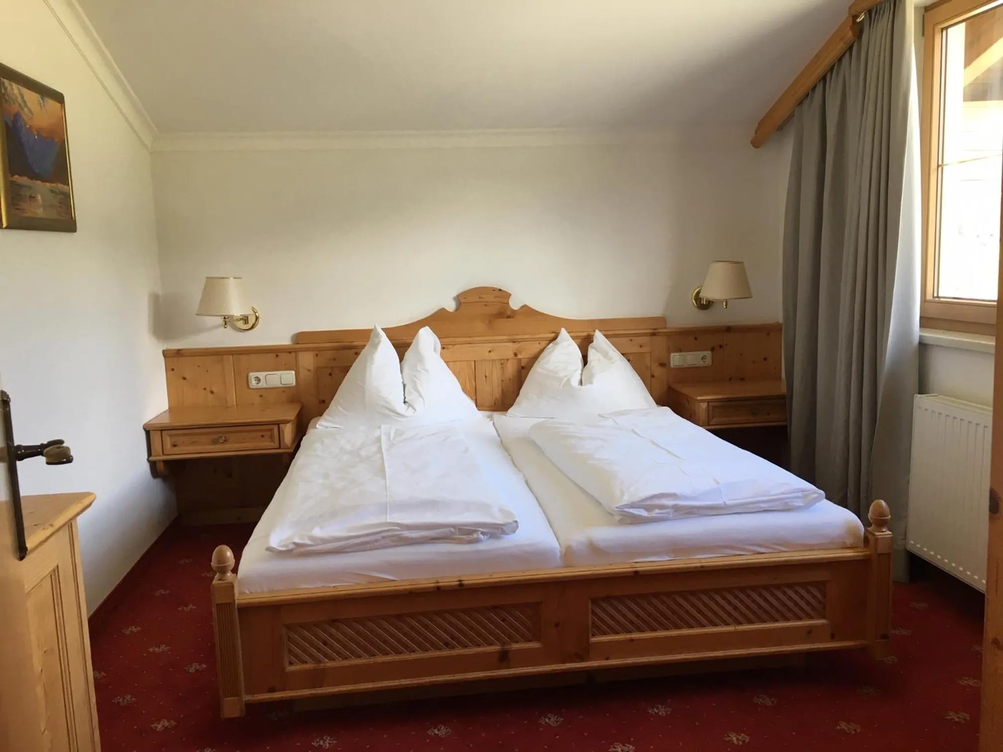 Bed in Landhotel Strasserwirt
