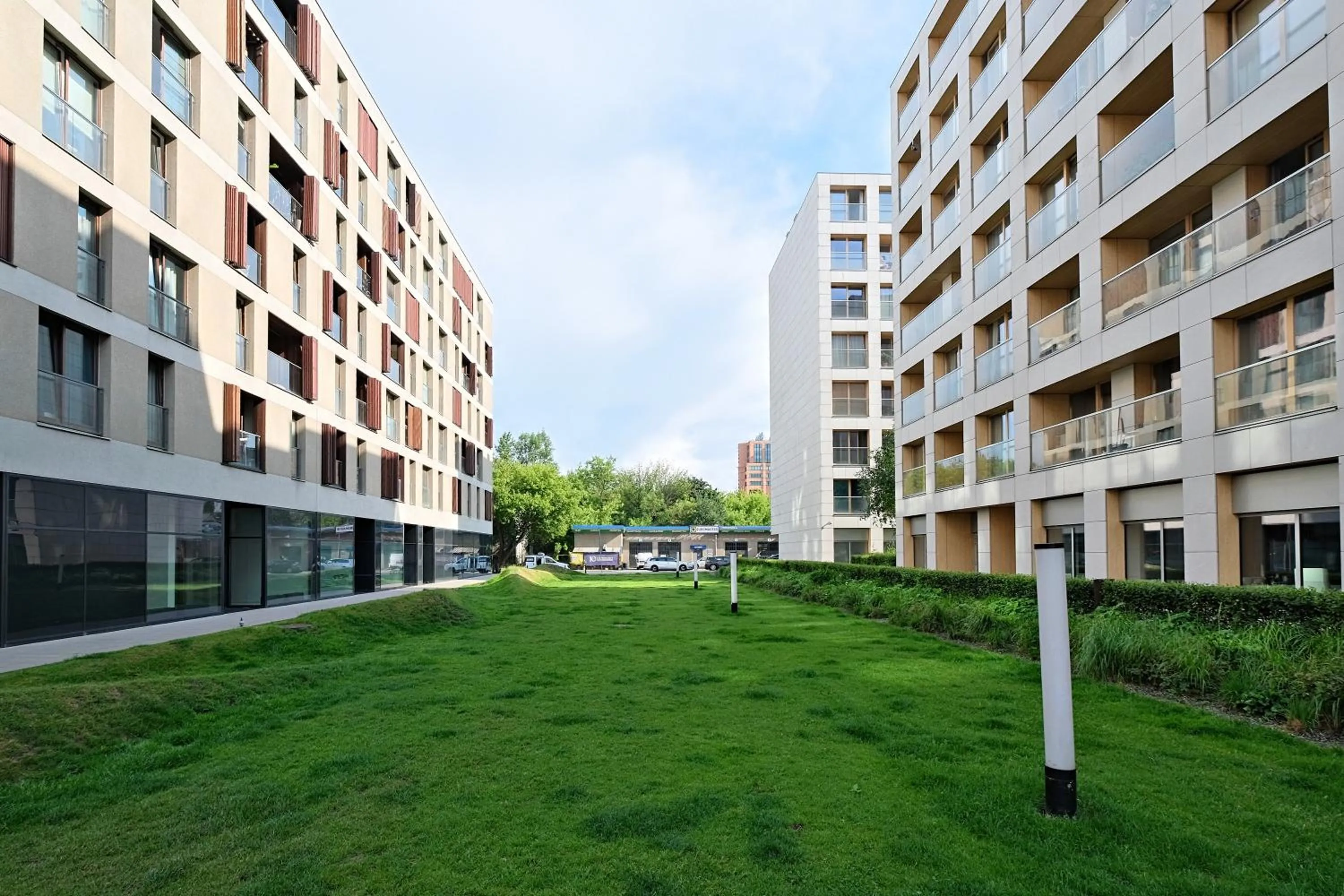 Garden in ApartHotel Kolejowa Apartamenty